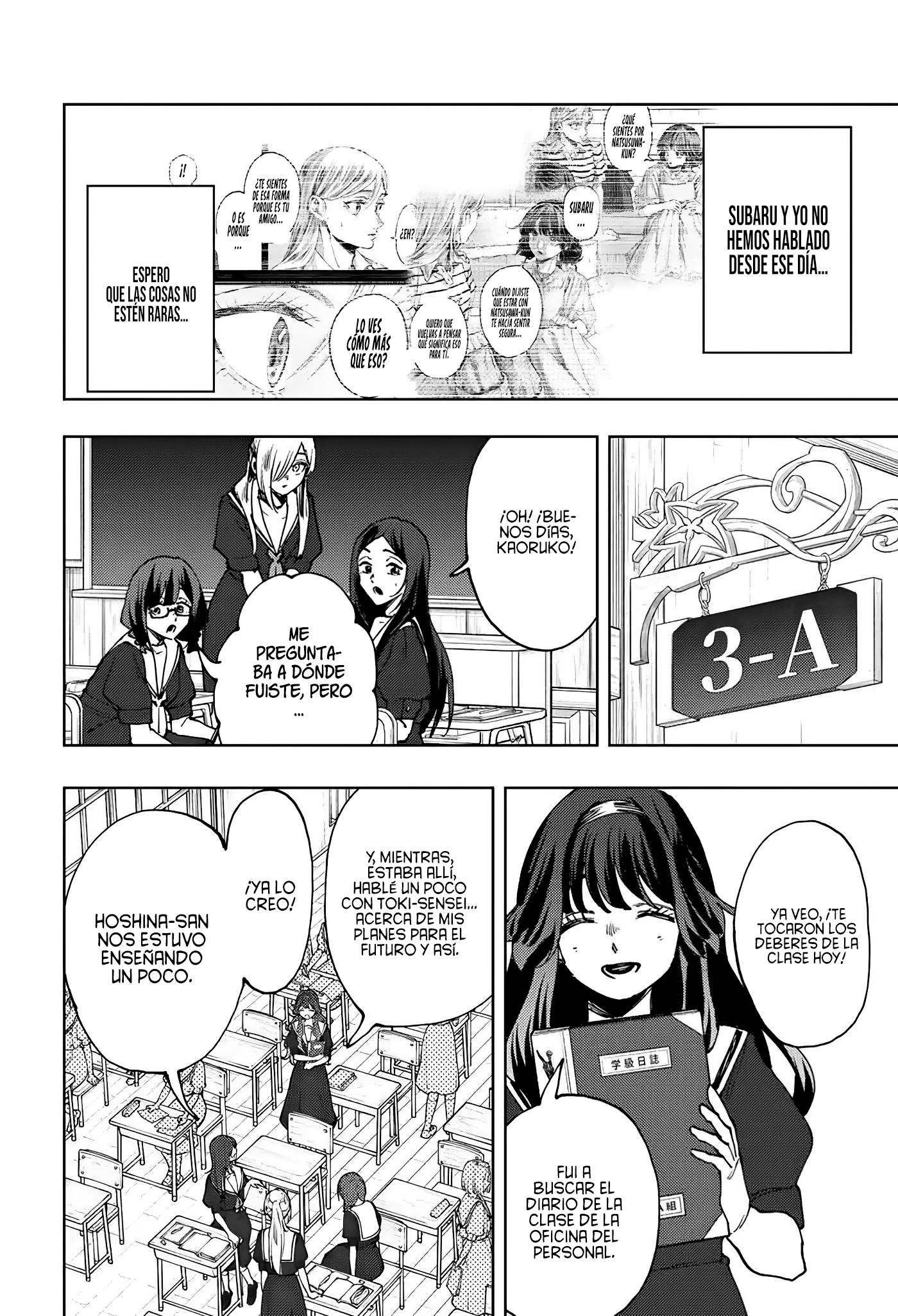 Kaoru Hana Wa Rin To Saku Capitulo 140 página 8