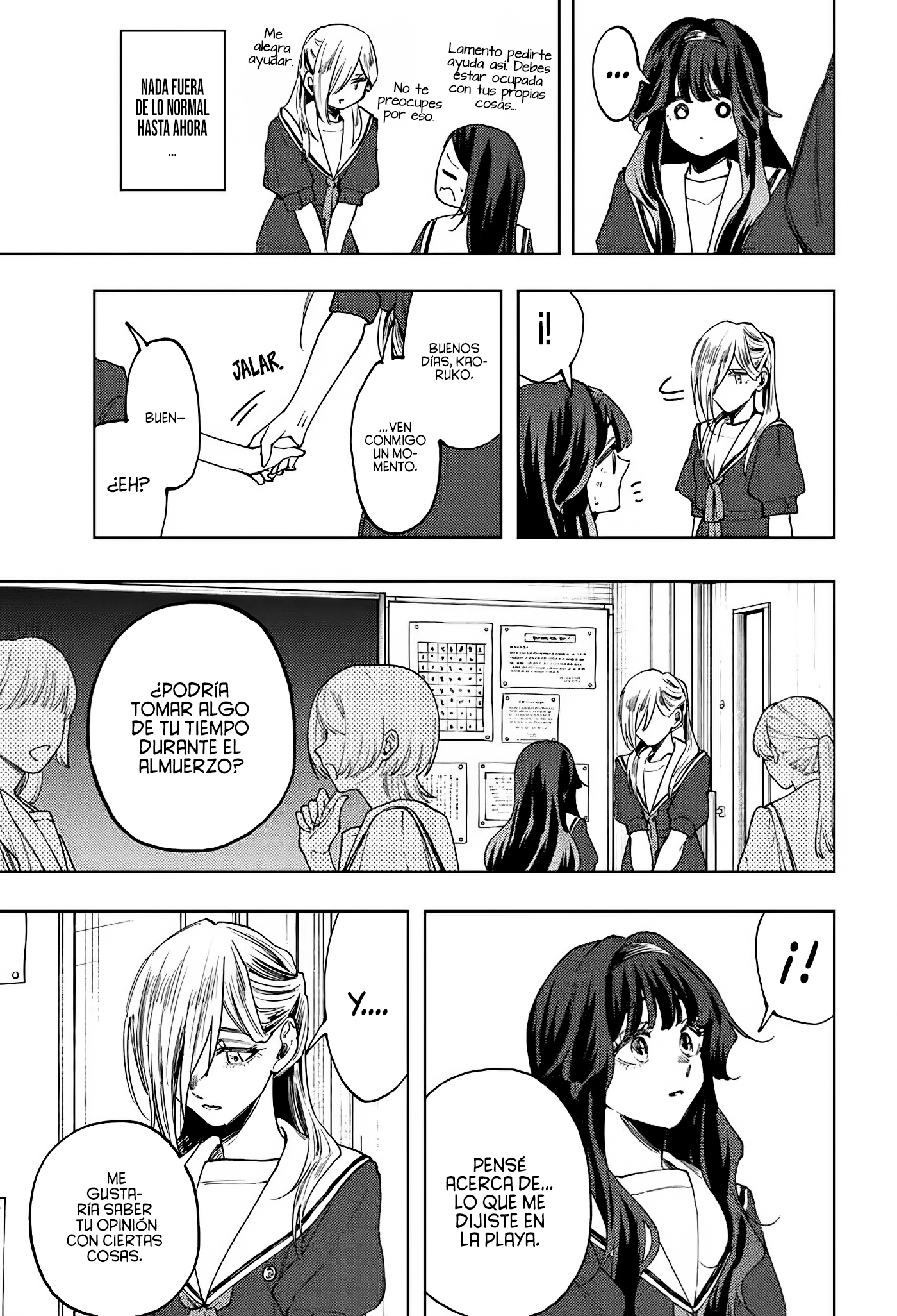 Kaoru Hana Wa Rin To Saku Capitulo 140 página 9