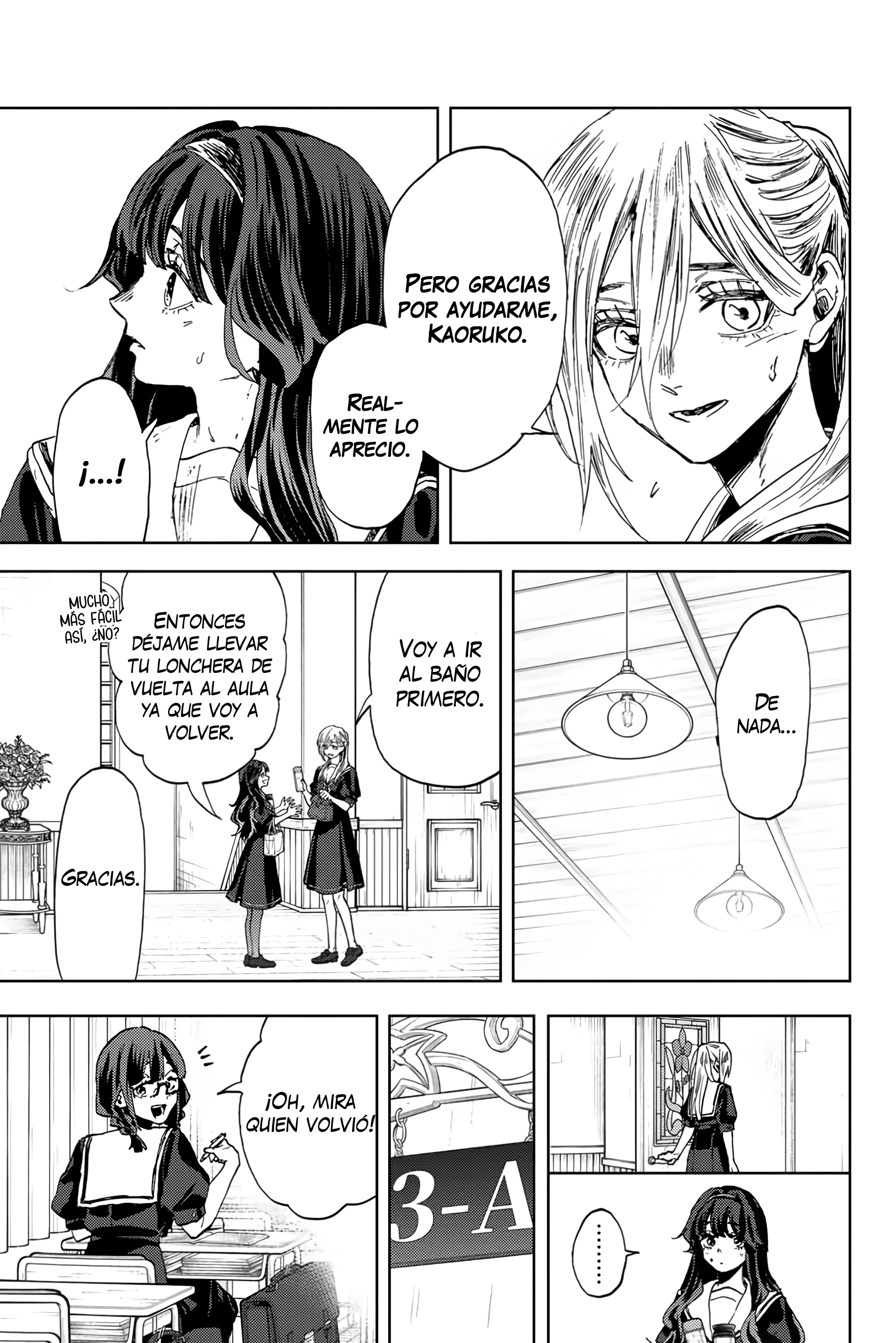 Kaoru Hana Wa Rin To Saku Capitulo 141 página 17
