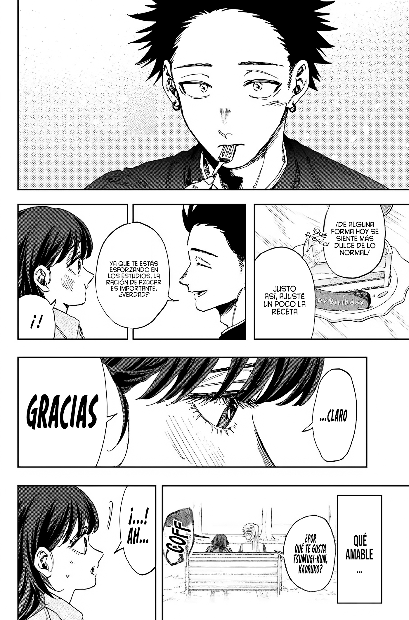 Kaoru Hana Wa Rin To Saku Capitulo 142 página 15