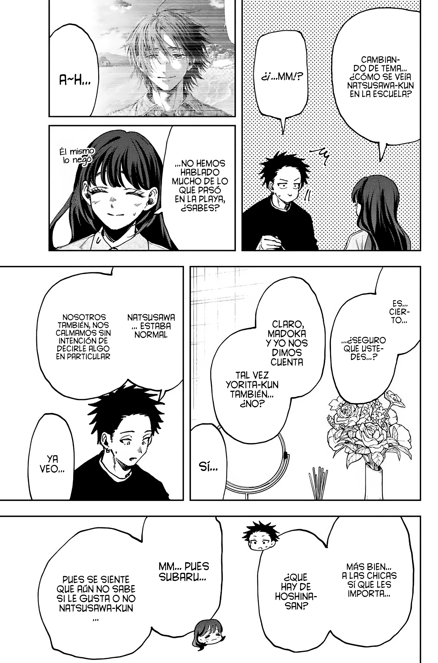 Kaoru Hana Wa Rin To Saku Capitulo 142 página 16