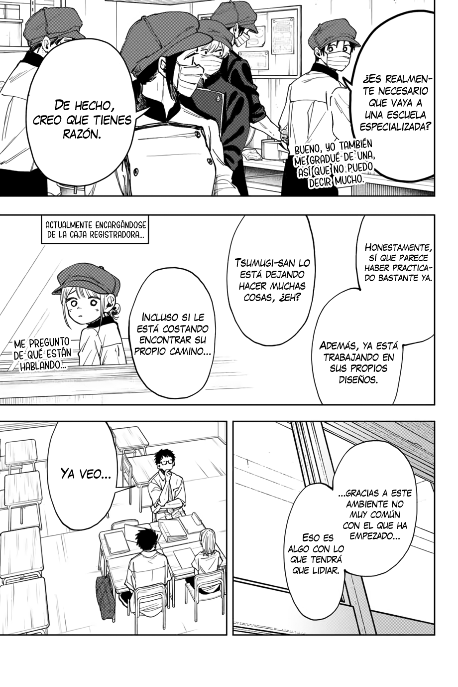 Kaoru Hana Wa Rin To Saku Capitulo 143 página 8