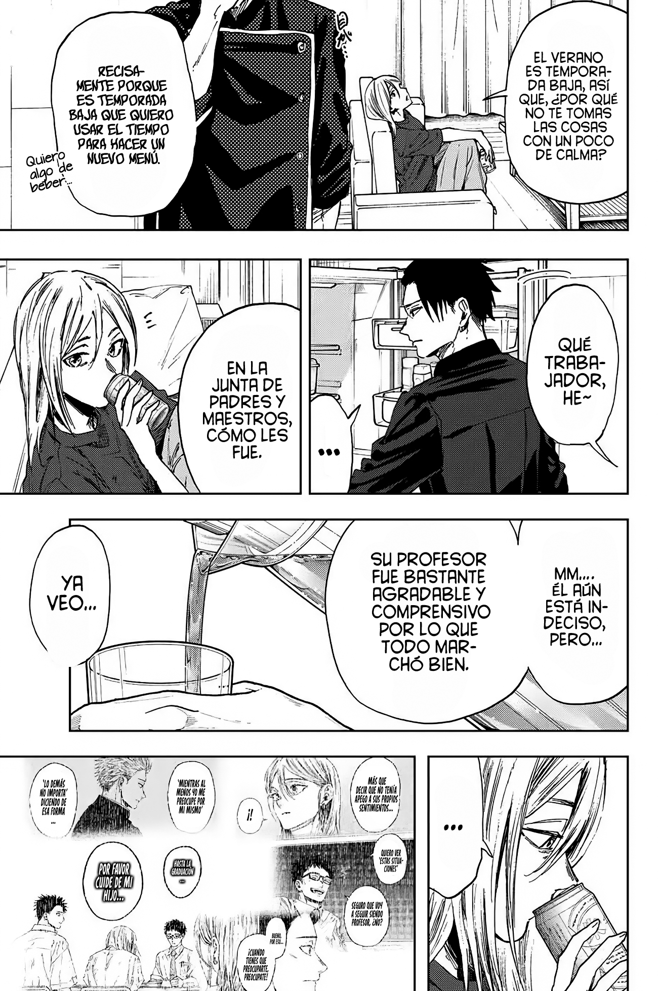 Kaoru Hana Wa Rin To Saku Capitulo 144 página 15
