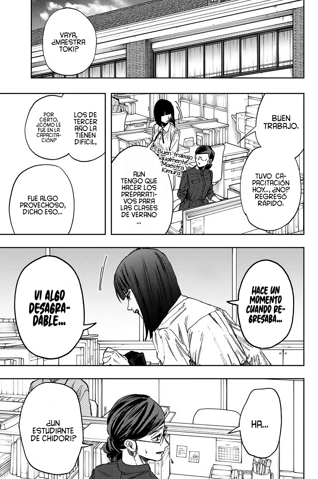 Kaoru Hana Wa Rin To Saku Capitulo 144 página 9