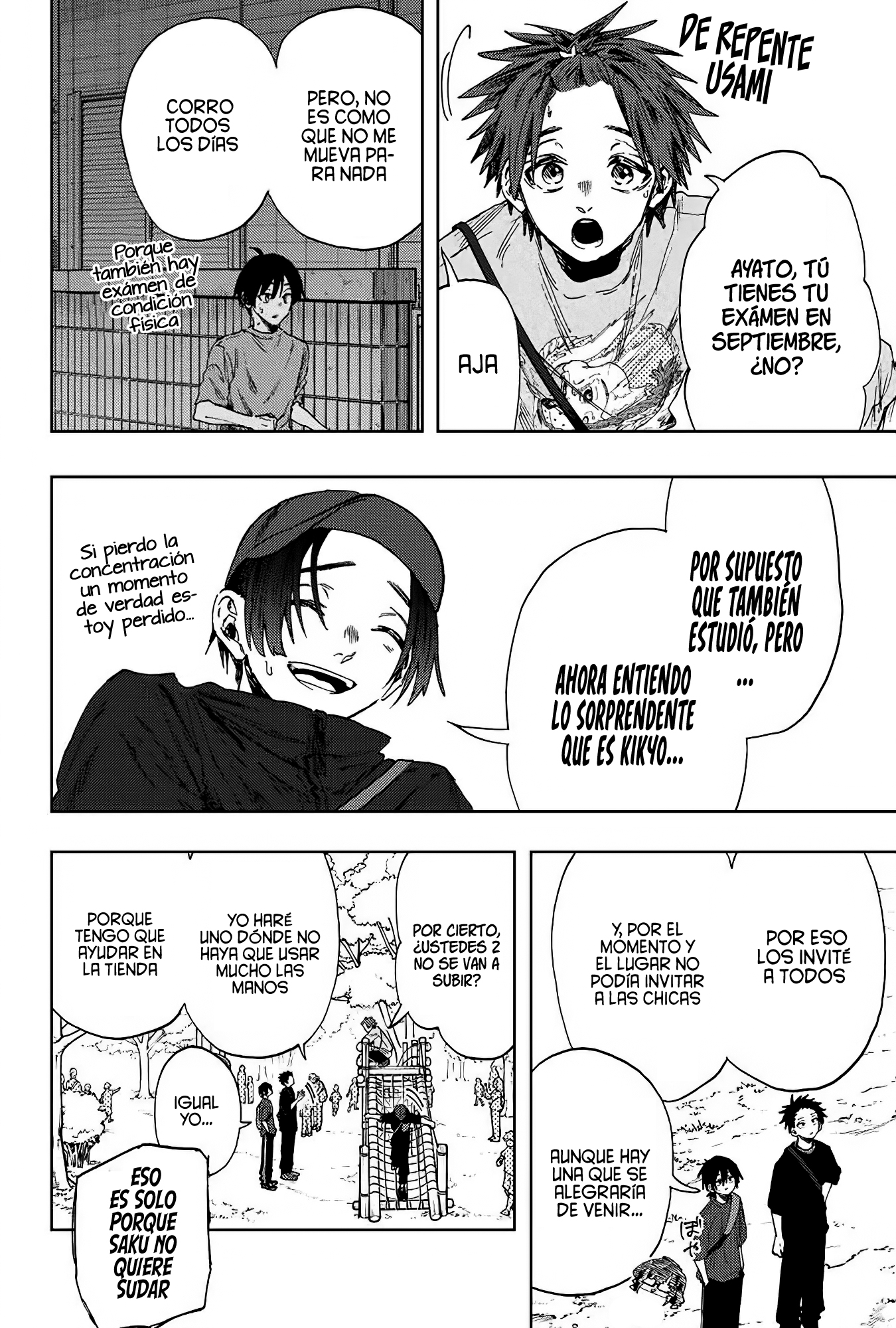 Kaoru Hana Wa Rin To Saku Capitulo 146 página 10
