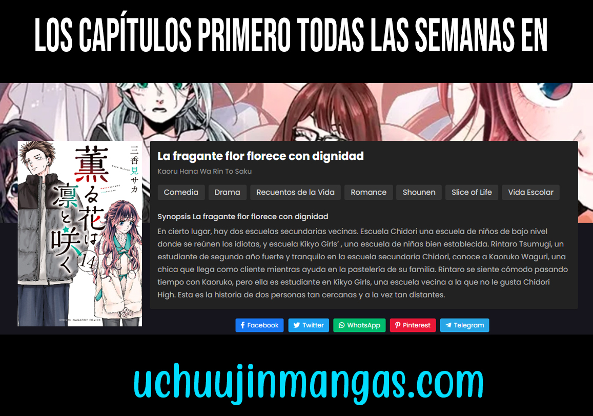 Kaoru Hana Wa Rin To Saku Capitulo 146 página 4