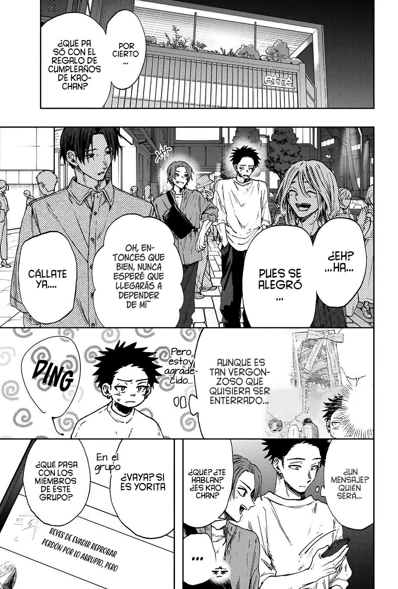 Kaoru Hana Wa Rin To Saku Capitulo 146 página 5