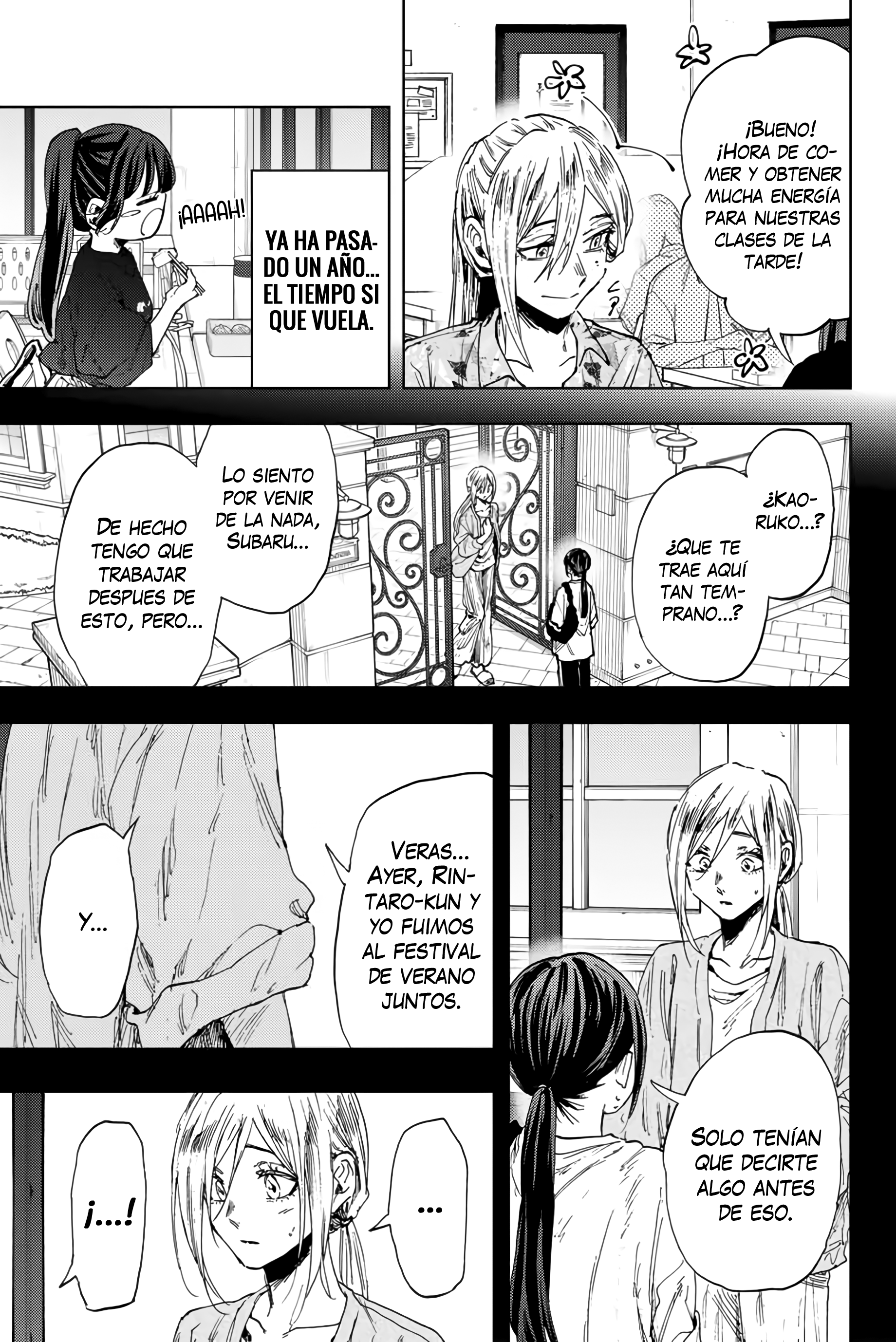 Kaoru Hana Wa Rin To Saku Capitulo 148 página 6