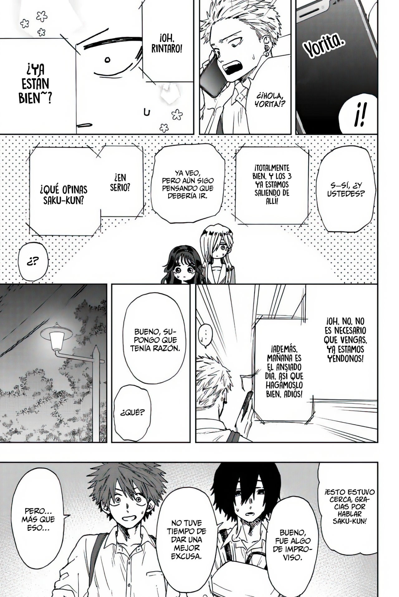 Kaoru Hana Wa Rin To Saku Capitulo 15: Un Tipo Genial. página 22