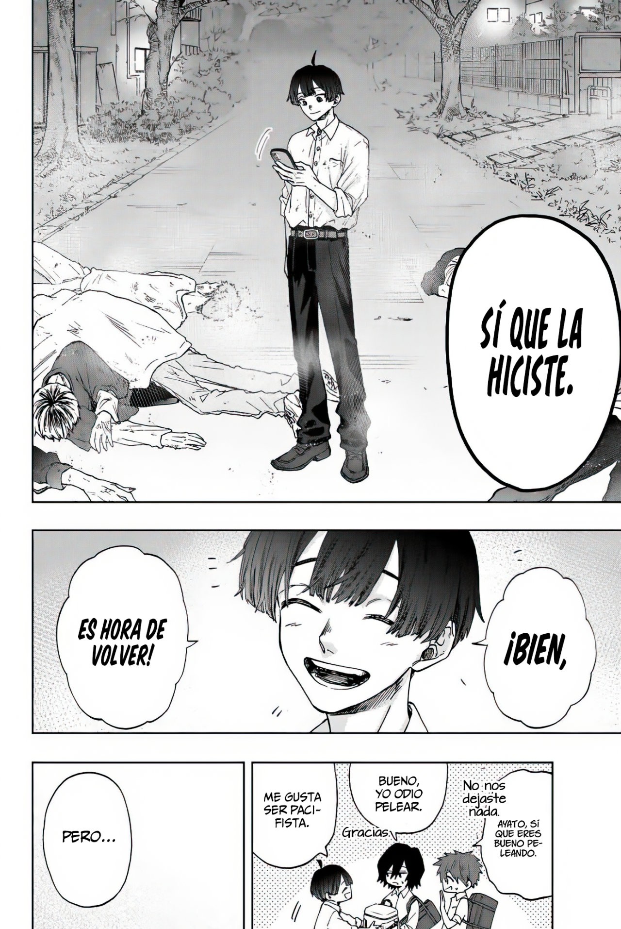 Kaoru Hana Wa Rin To Saku Capitulo 15: Un Tipo Genial. página 23
