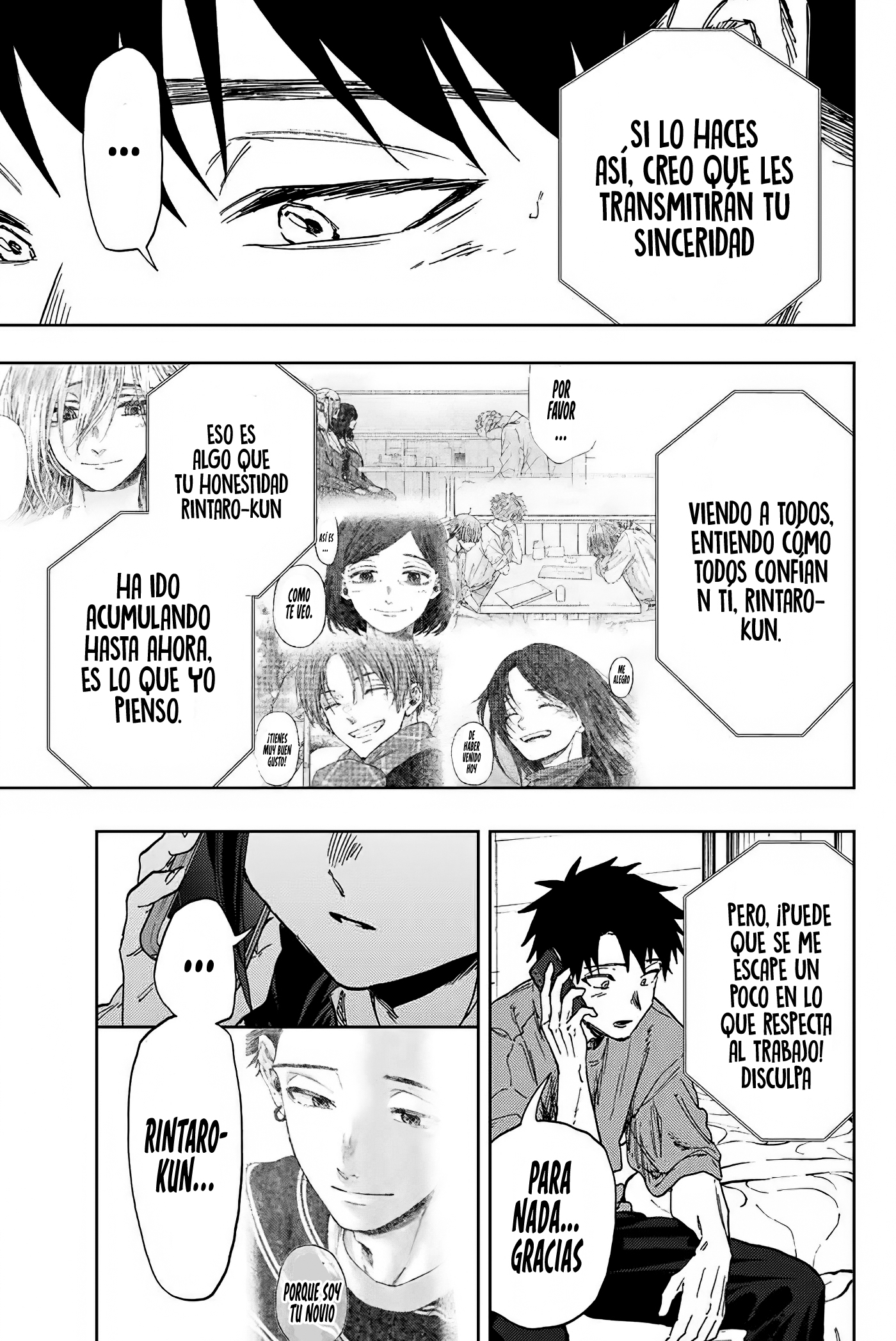 Kaoru Hana Wa Rin To Saku Capitulo 150 página 17
