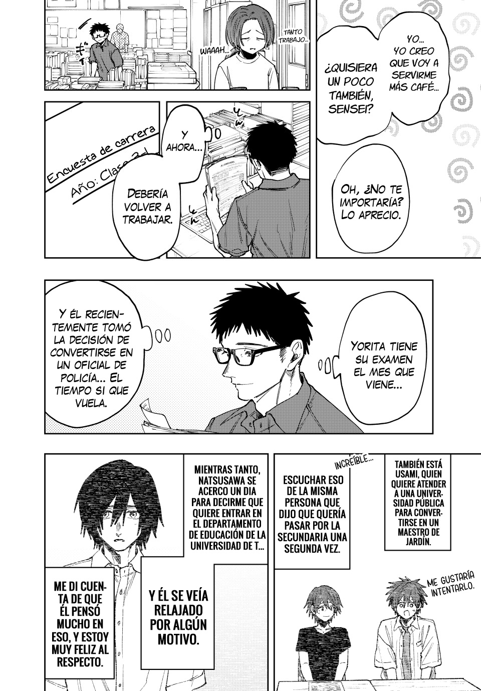 Kaoru Hana Wa Rin To Saku Capitulo 152 página 17