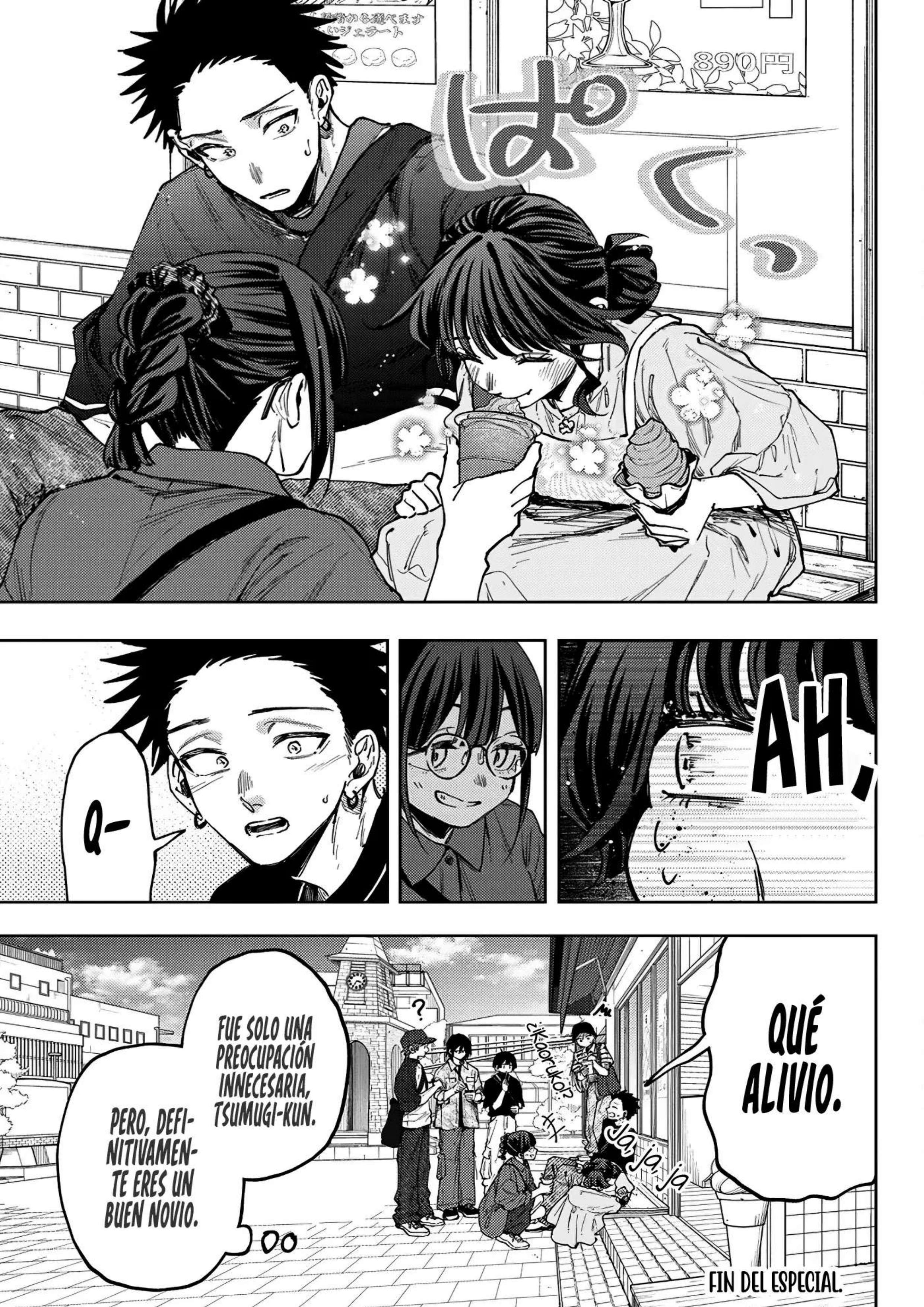 Kaoru Hana Wa Rin To Saku Capitulo 159.5 página 8