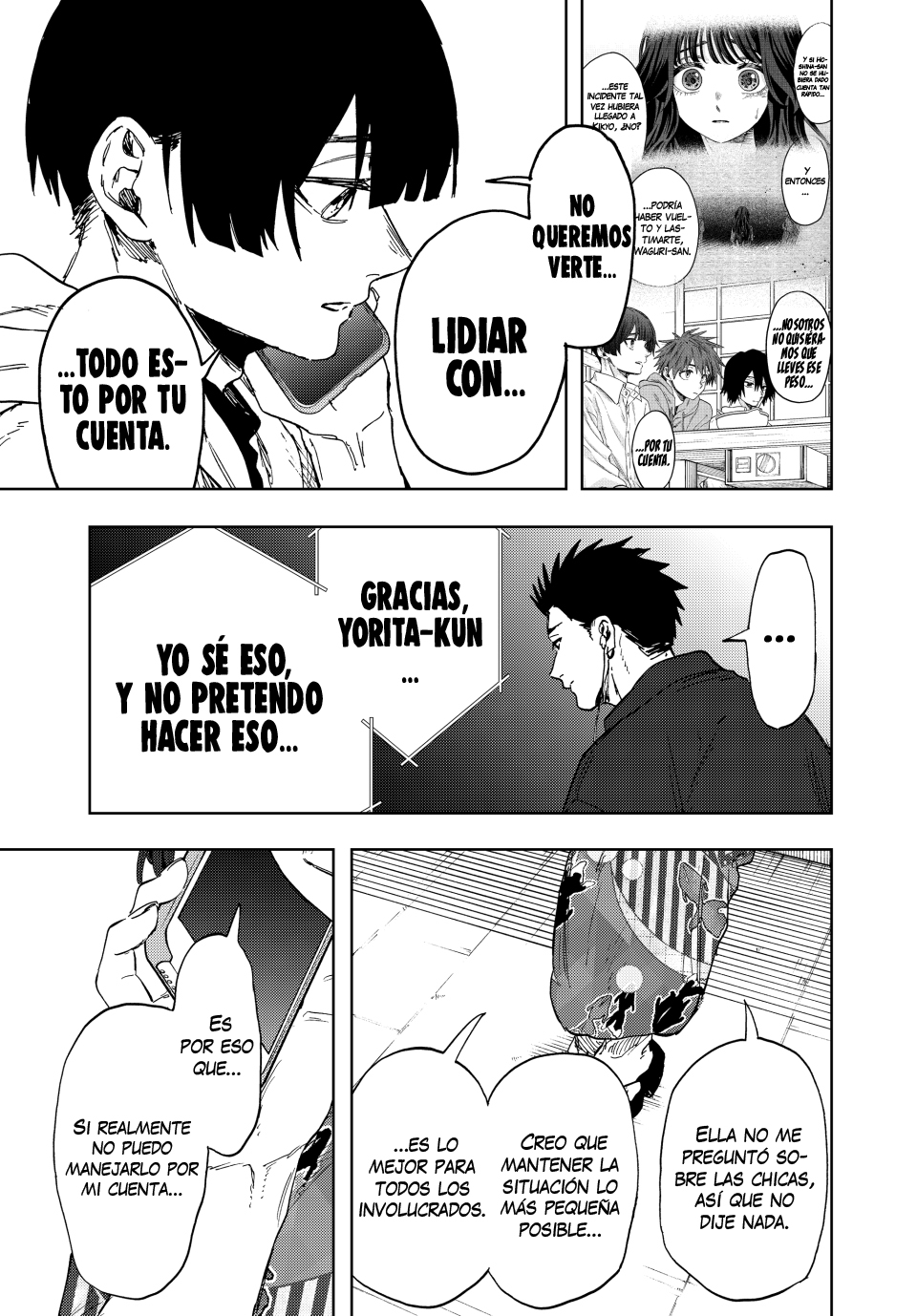 Kaoru Hana Wa Rin To Saku Capitulo 160 página 7