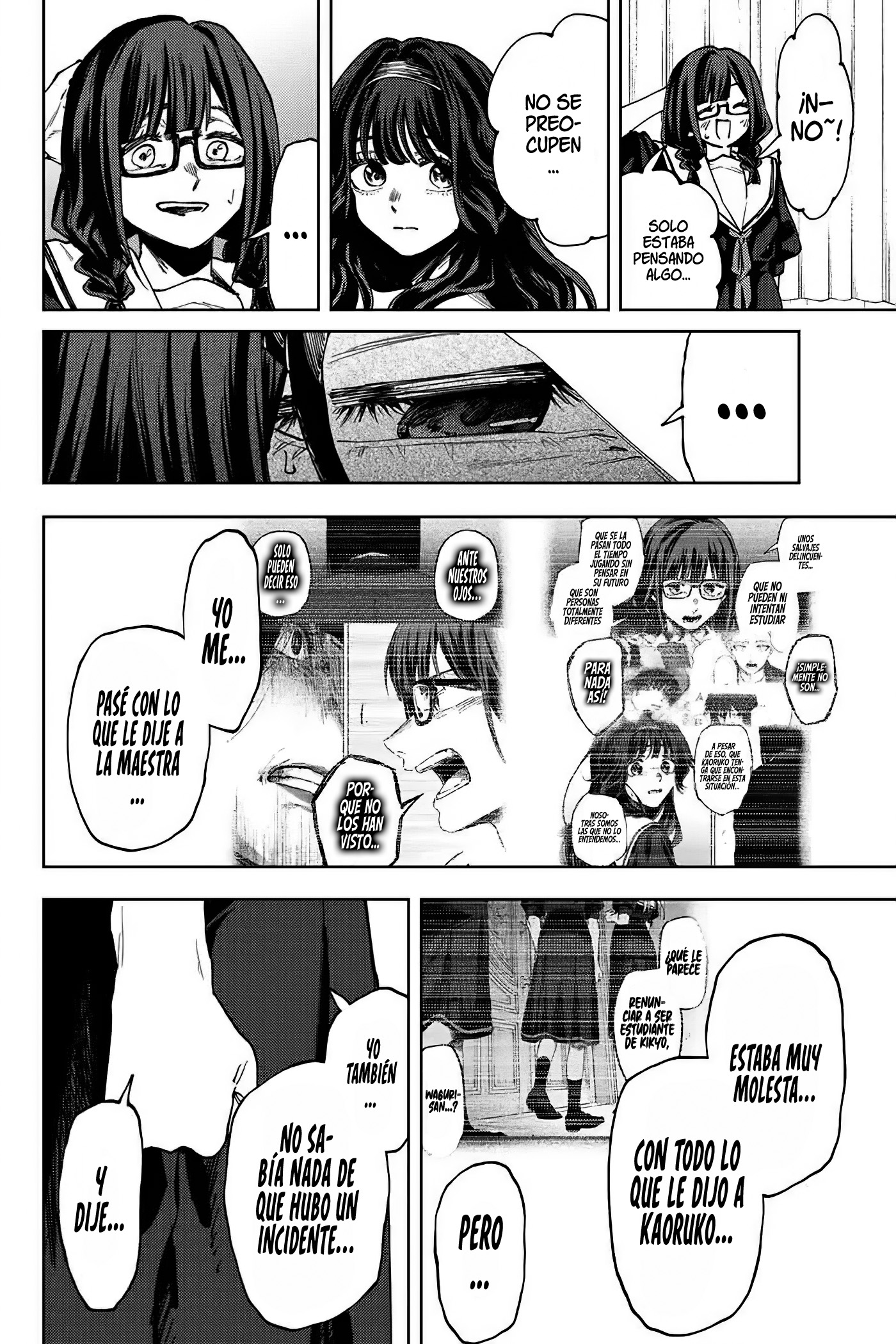 Kaoru Hana Wa Rin To Saku Capitulo 163 página 9