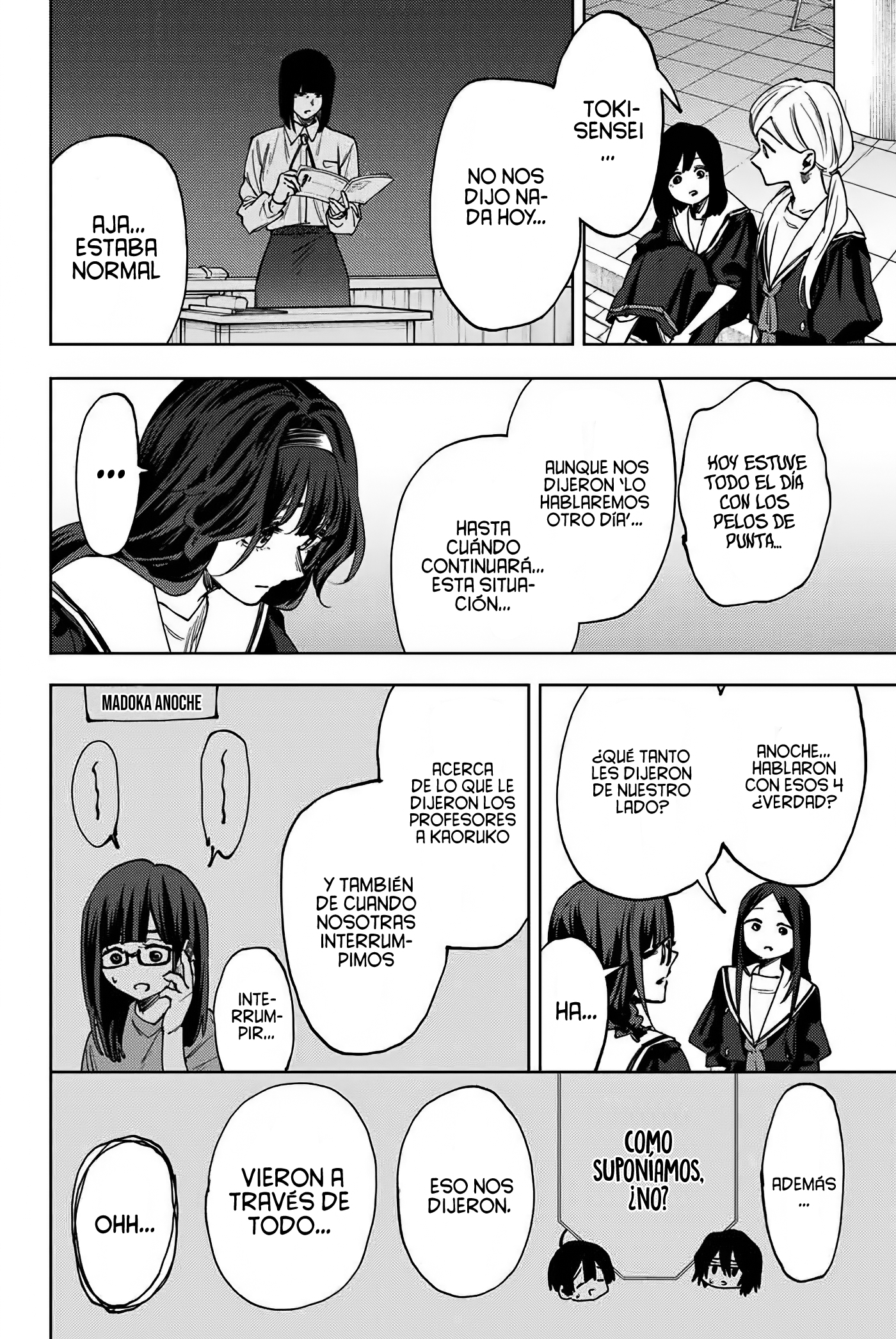 Kaoru Hana Wa Rin To Saku Capitulo 165 página 5