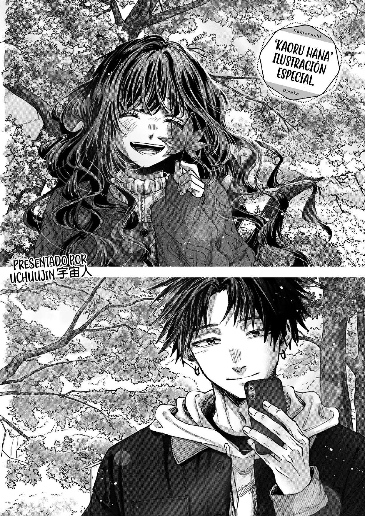 Kaoru Hana Wa Rin To Saku Capitulo 166.5 página 4