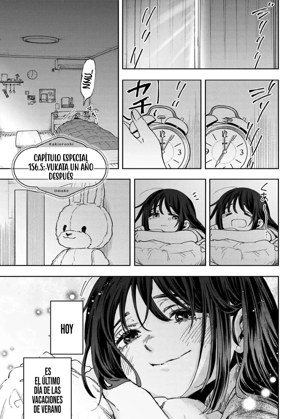 Kaoru Hana Wa Rin To Saku Capitulo 171.5 página 2