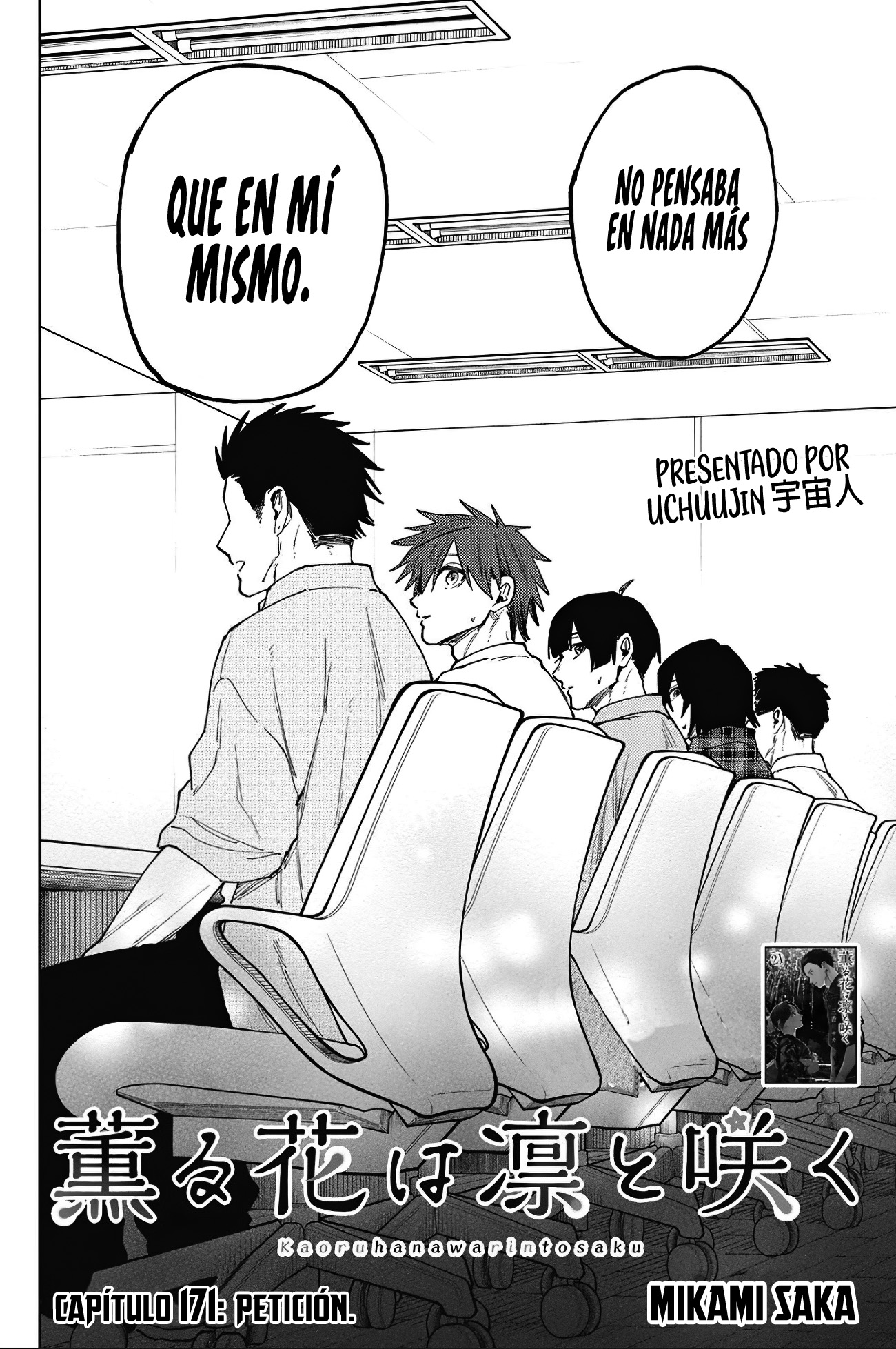 Kaoru Hana Wa Rin To Saku Capitulo 171 página 3