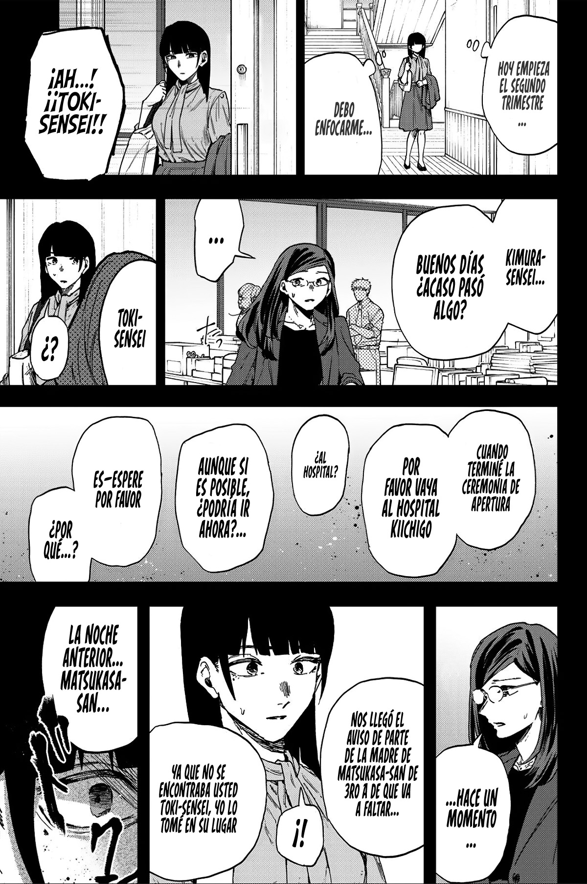 Kaoru Hana Wa Rin To Saku Capitulo 172 página 28