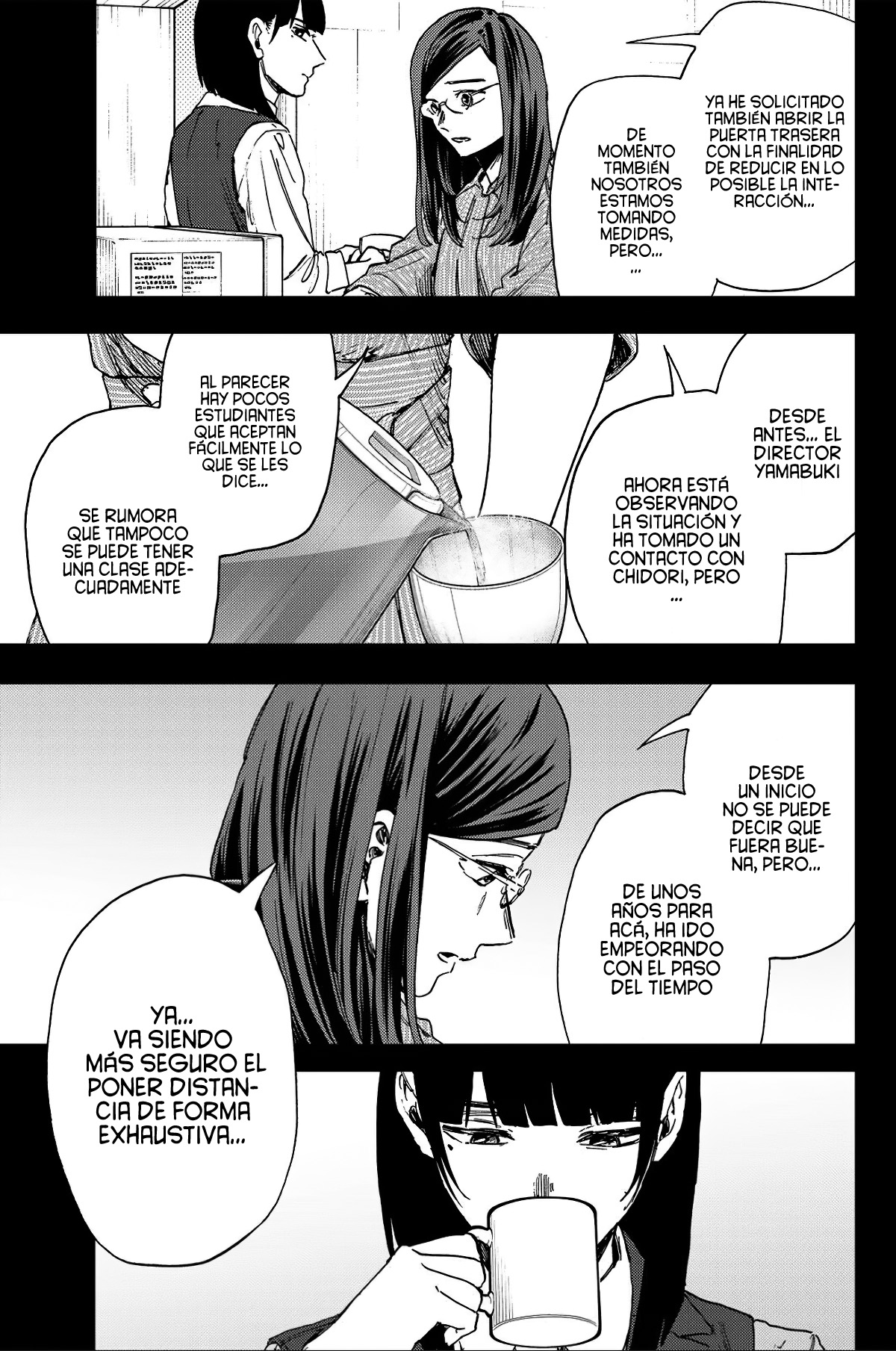 Kaoru Hana Wa Rin To Saku Capitulo 172 página 8