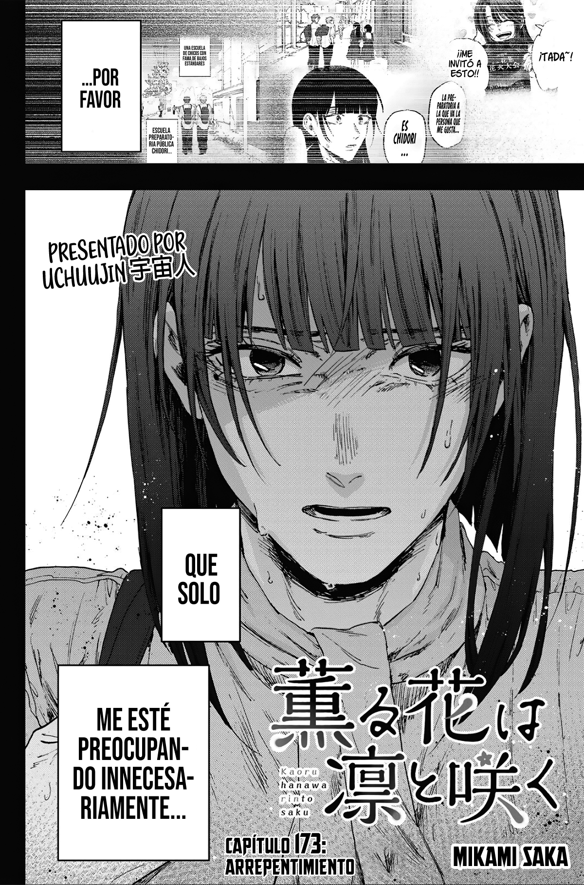 Kaoru Hana Wa Rin To Saku Capitulo 173 página 3