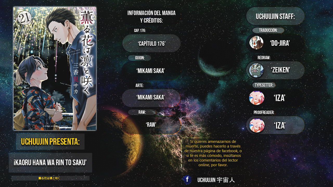 Kaoru Hana Wa Rin To Saku Capitulo 177 página 2