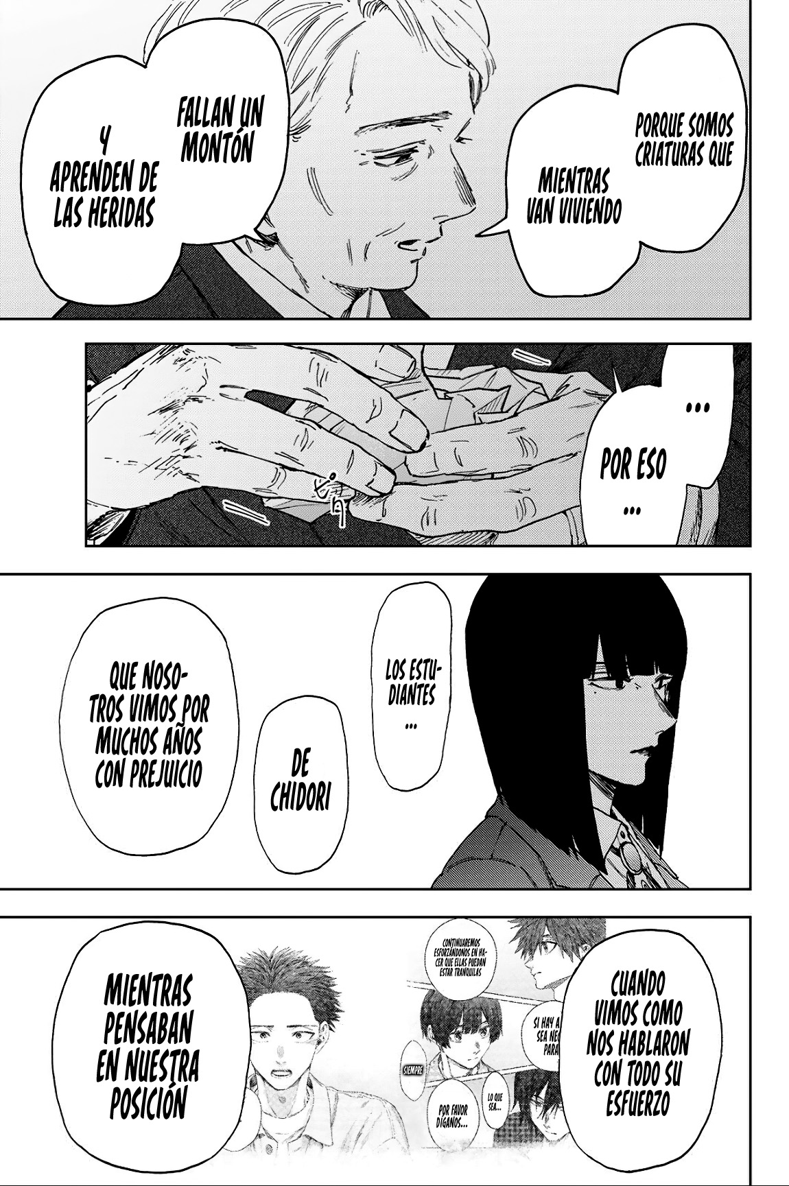 Kaoru Hana Wa Rin To Saku Capitulo 177 página 9