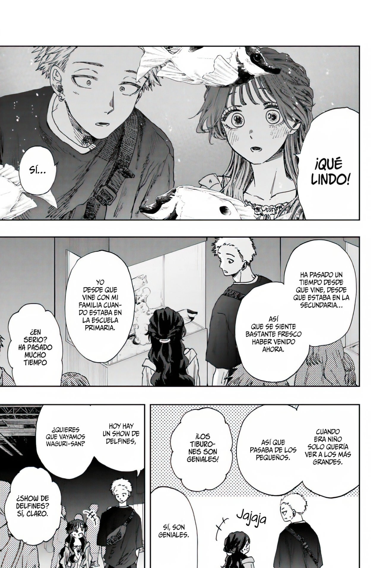 Kaoru Hana Wa Rin To Saku Capitulo 18: El Acuario. página 12