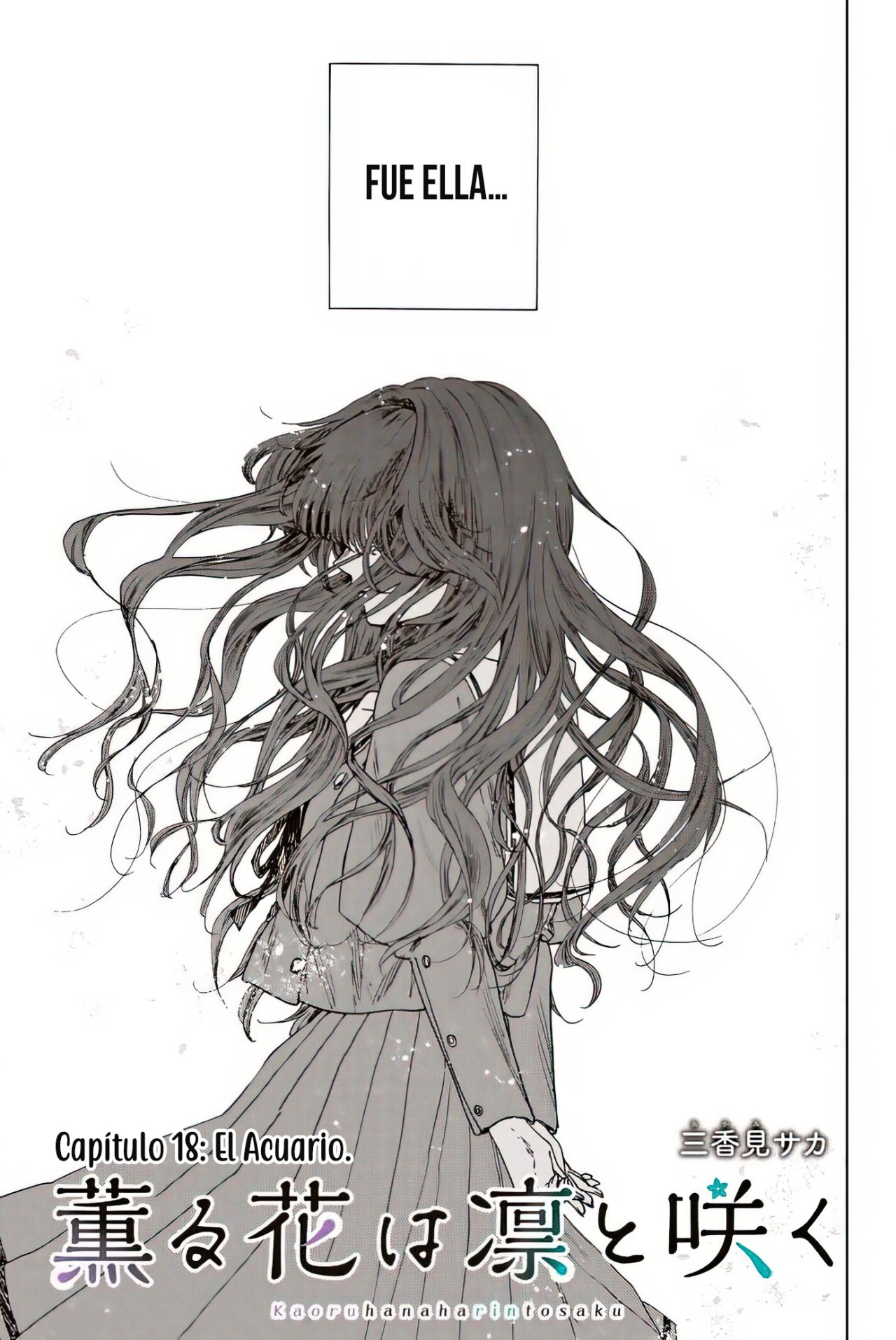 Kaoru Hana Wa Rin To Saku Capitulo 18: El Acuario. página 6