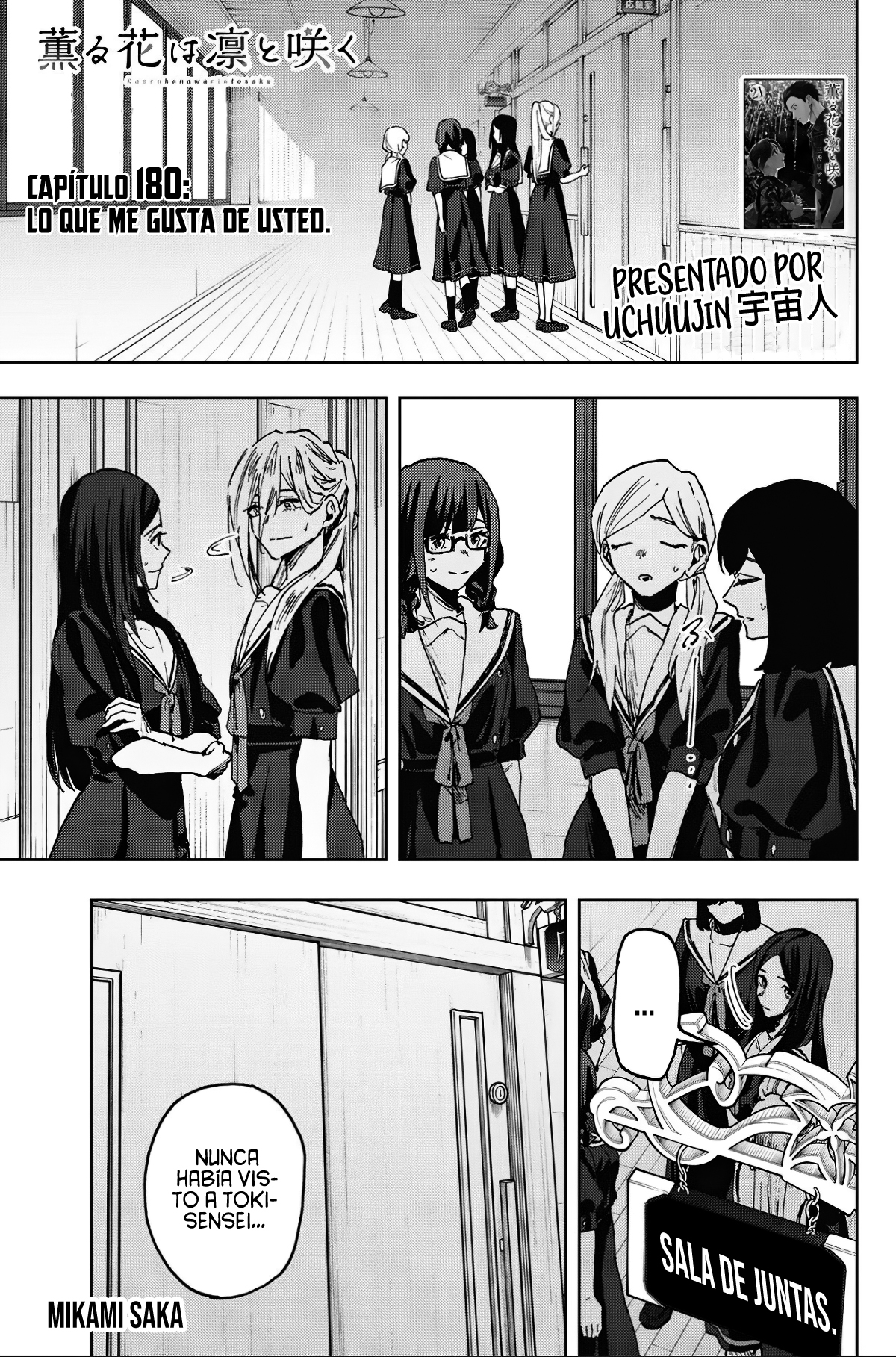 Kaoru Hana Wa Rin To Saku Capitulo 180 página 2