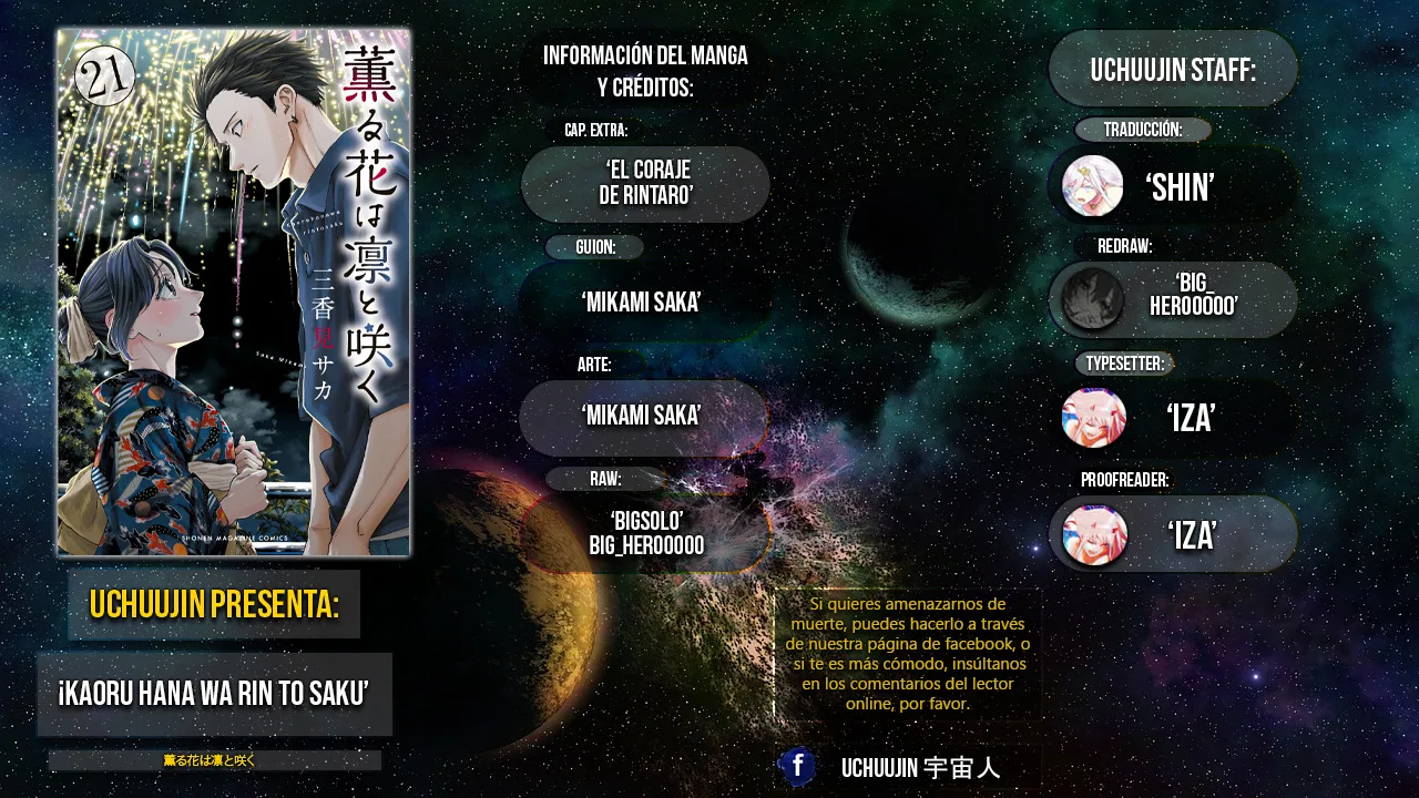 Kaoru Hana Wa Rin To Saku Capitulo 182.2 página 2