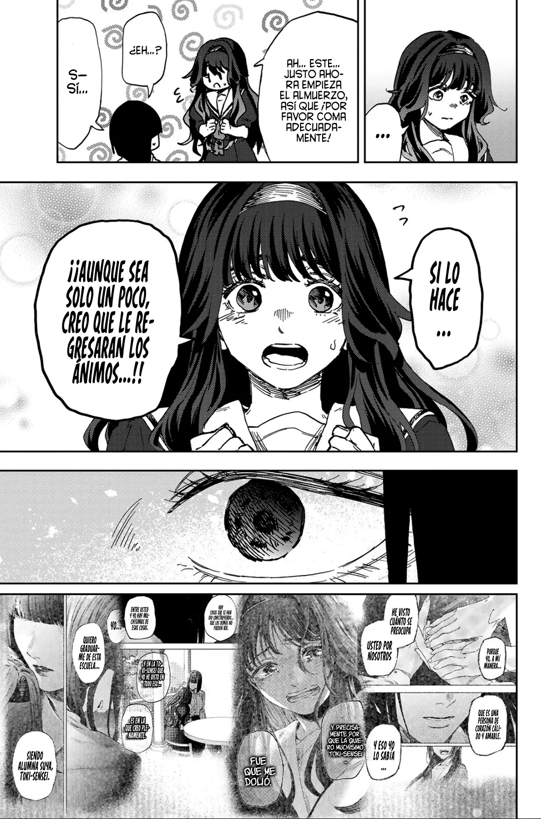 Kaoru Hana Wa Rin To Saku Capitulo 185 página 8