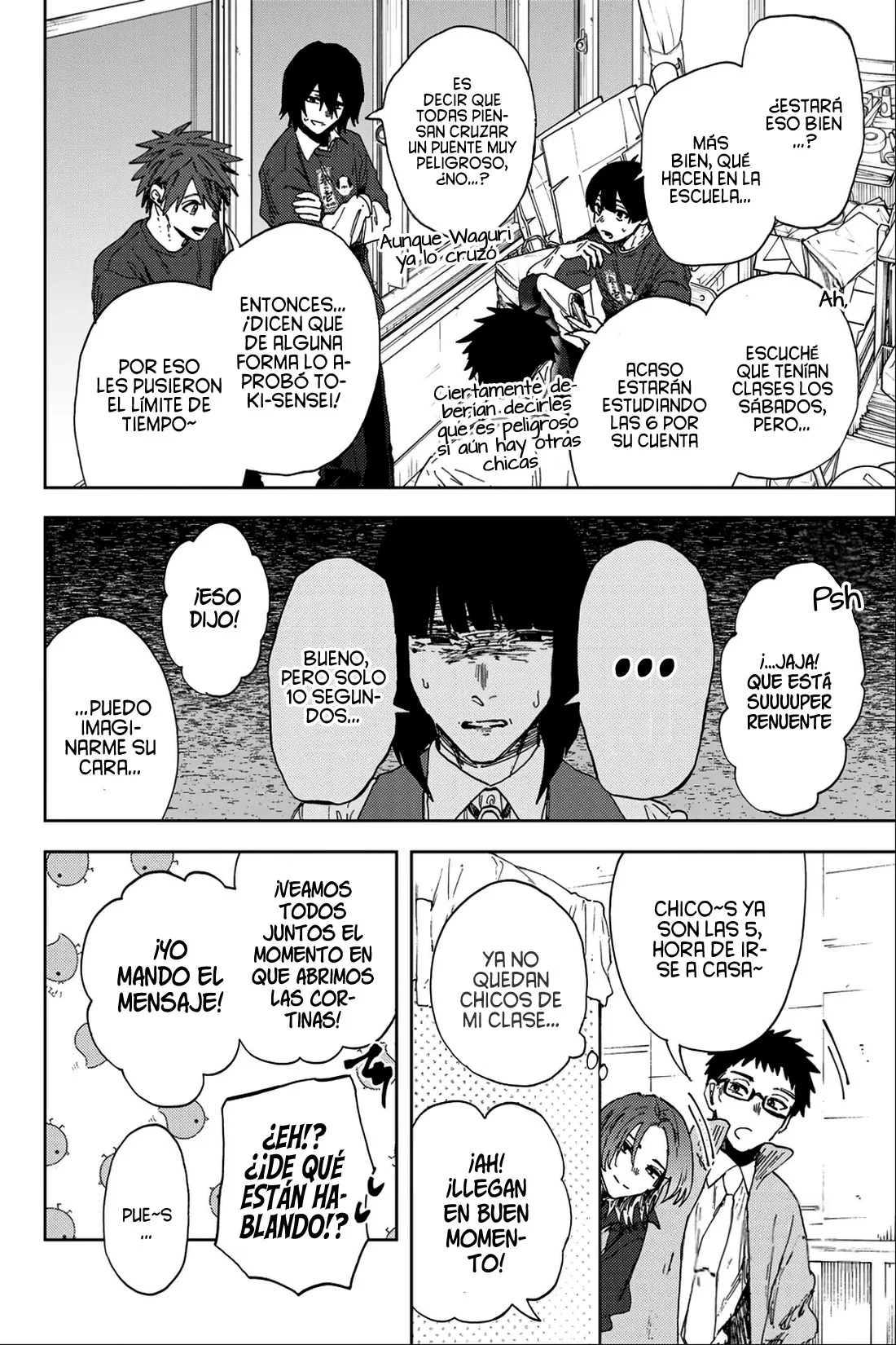 Kaoru Hana Wa Rin To Saku Capitulo 187 página 20