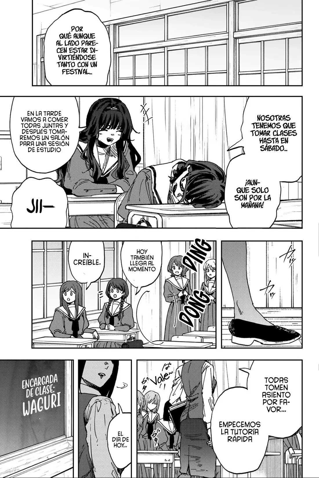 Kaoru Hana Wa Rin To Saku Capitulo 187 página 7