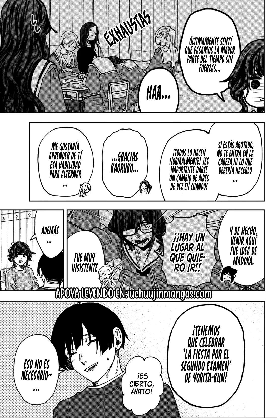 Kaoru Hana Wa Rin To Saku Capitulo 188 página 19