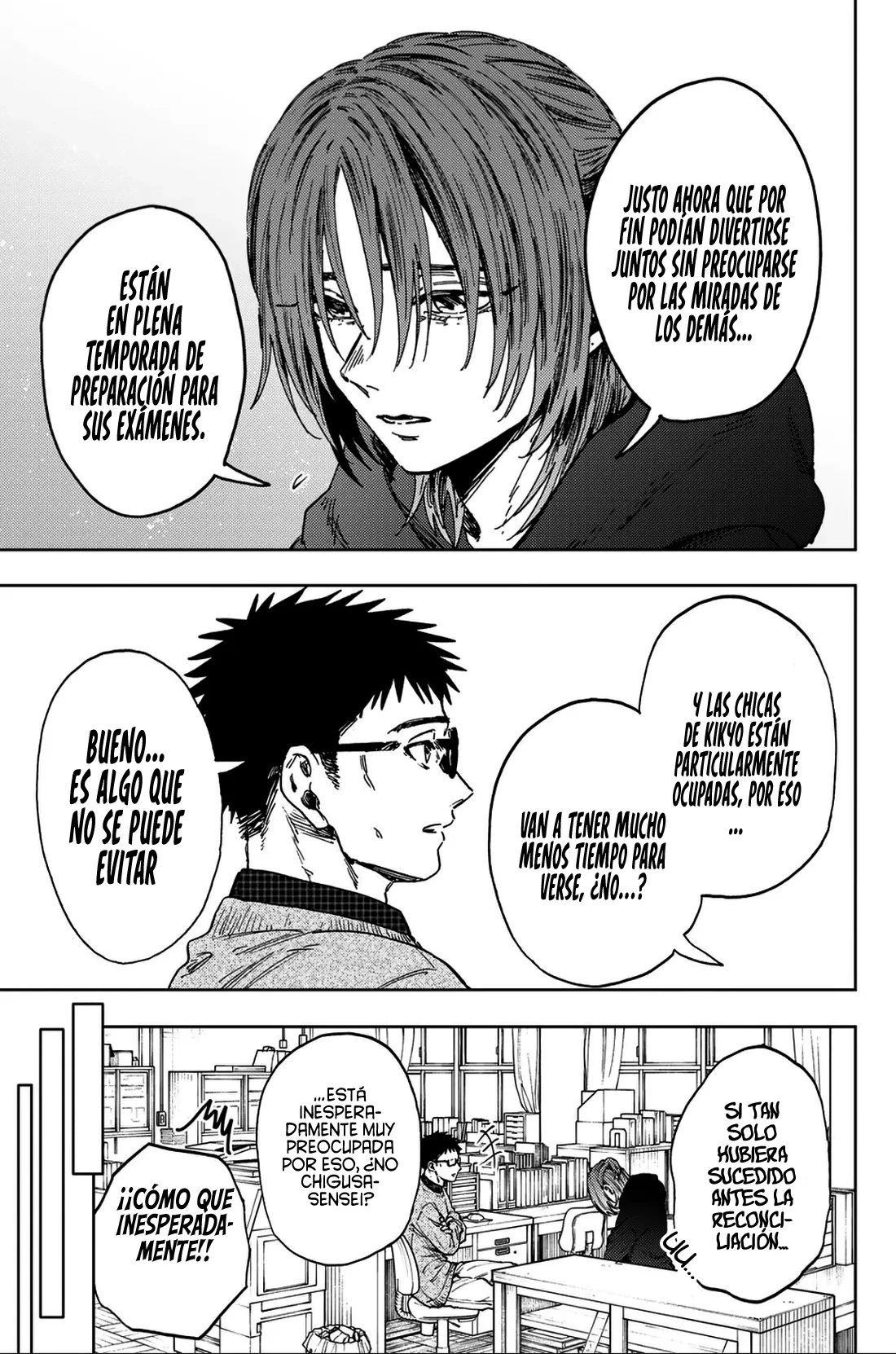 Kaoru Hana Wa Rin To Saku Capitulo 190 página 11
