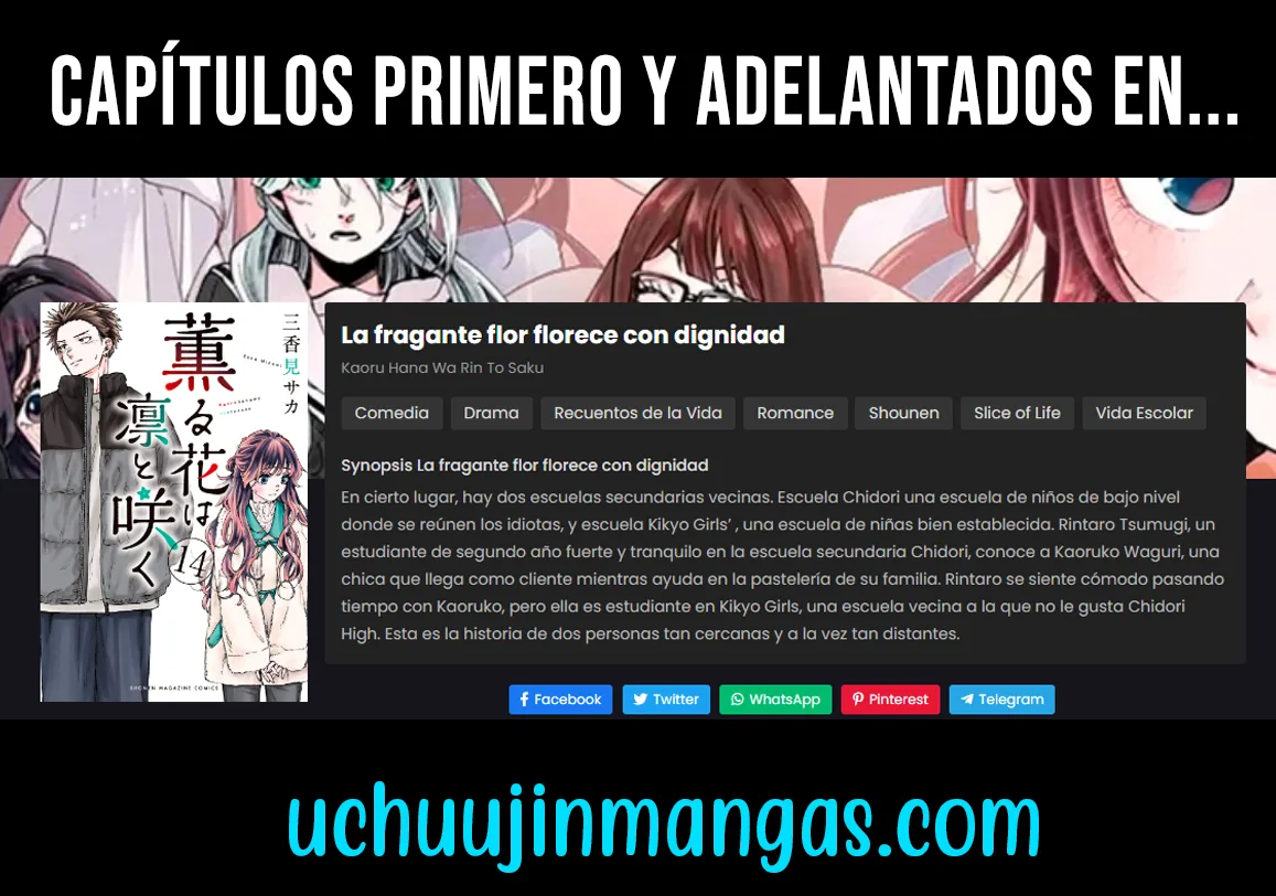 Kaoru Hana Wa Rin To Saku Capitulo 191 página 4