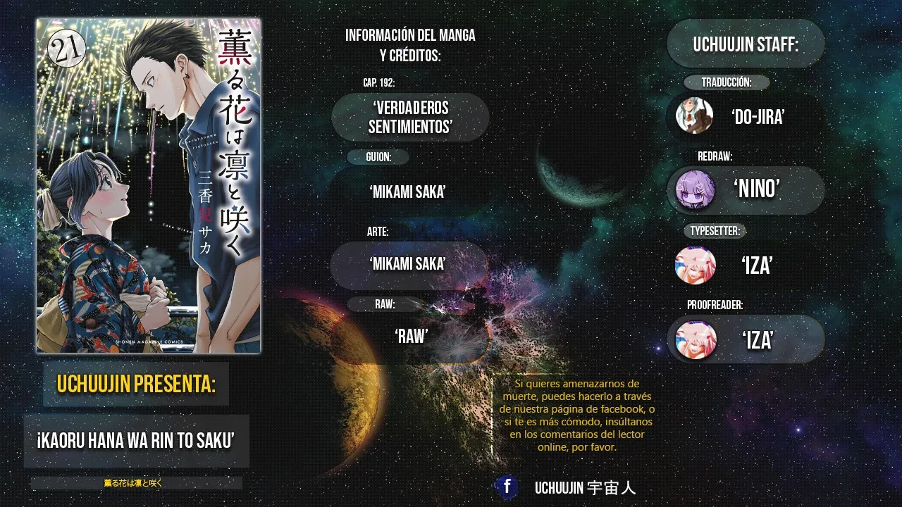Kaoru Hana Wa Rin To Saku Capitulo 192 página 2