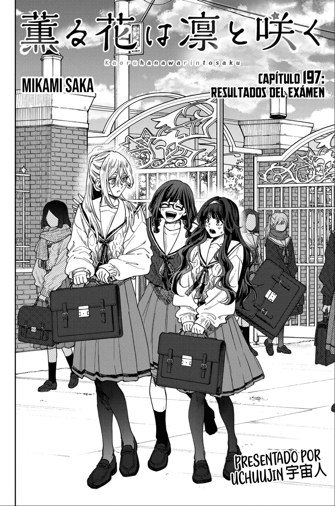 Kaoru Hana Wa Rin To Saku Capitulo 197 página 3