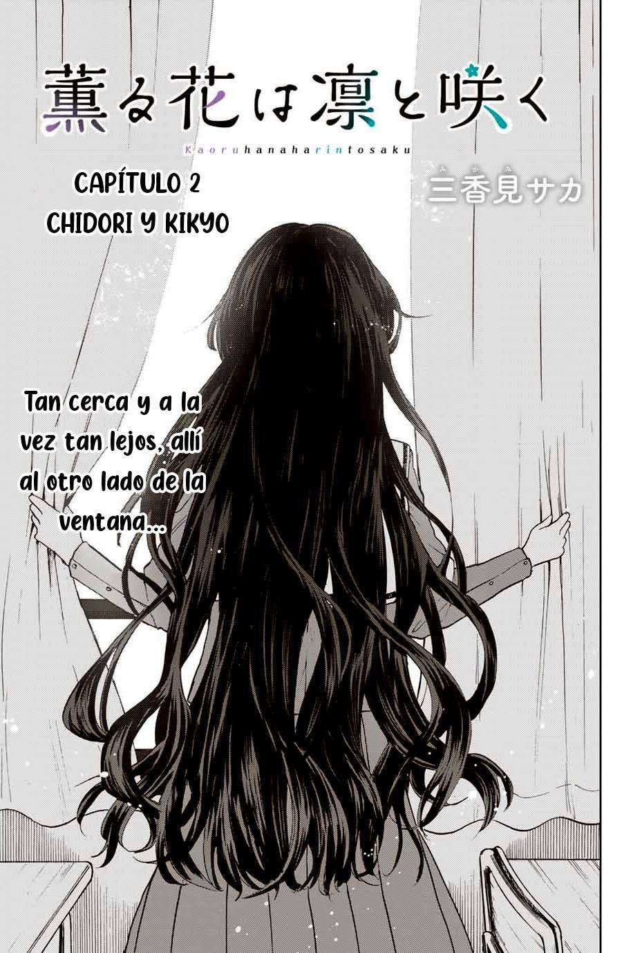 Kaoru Hana Wa Rin To Saku Capitulo 2 página 4