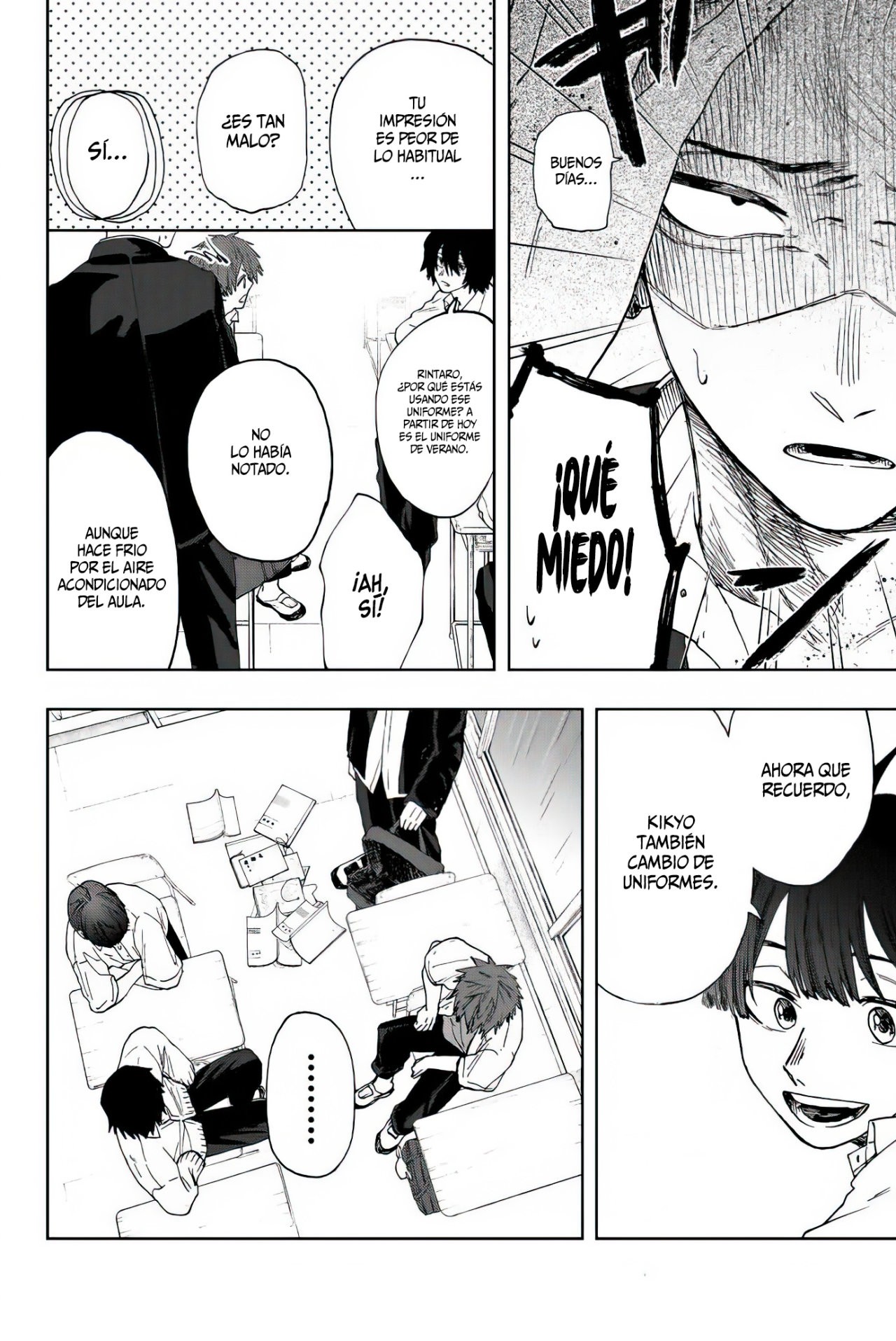 Kaoru Hana Wa Rin To Saku Capitulo 20: Nublado. página 7