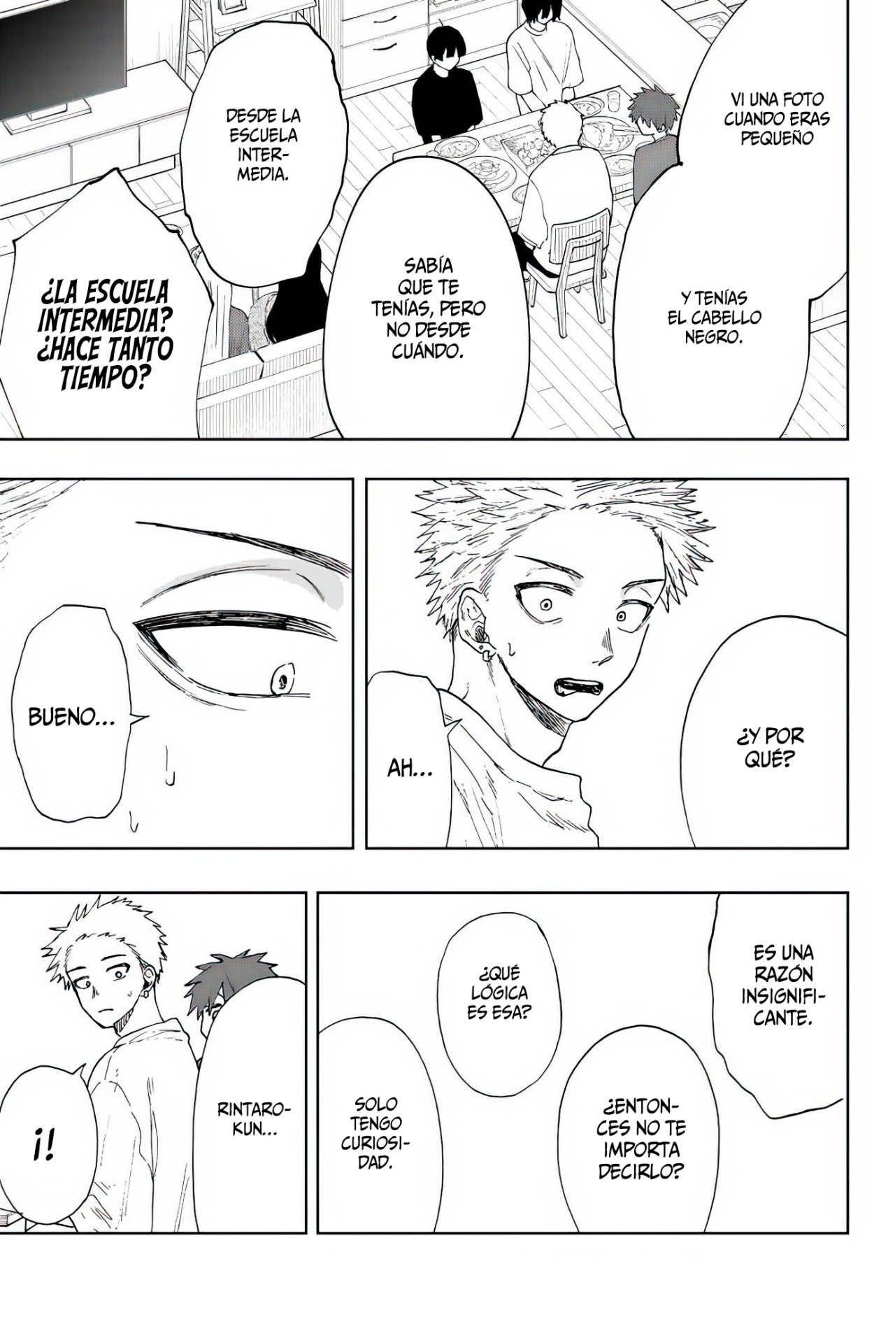 Kaoru Hana Wa Rin To Saku Capitulo 21: Rubio y con Piercings. página 14