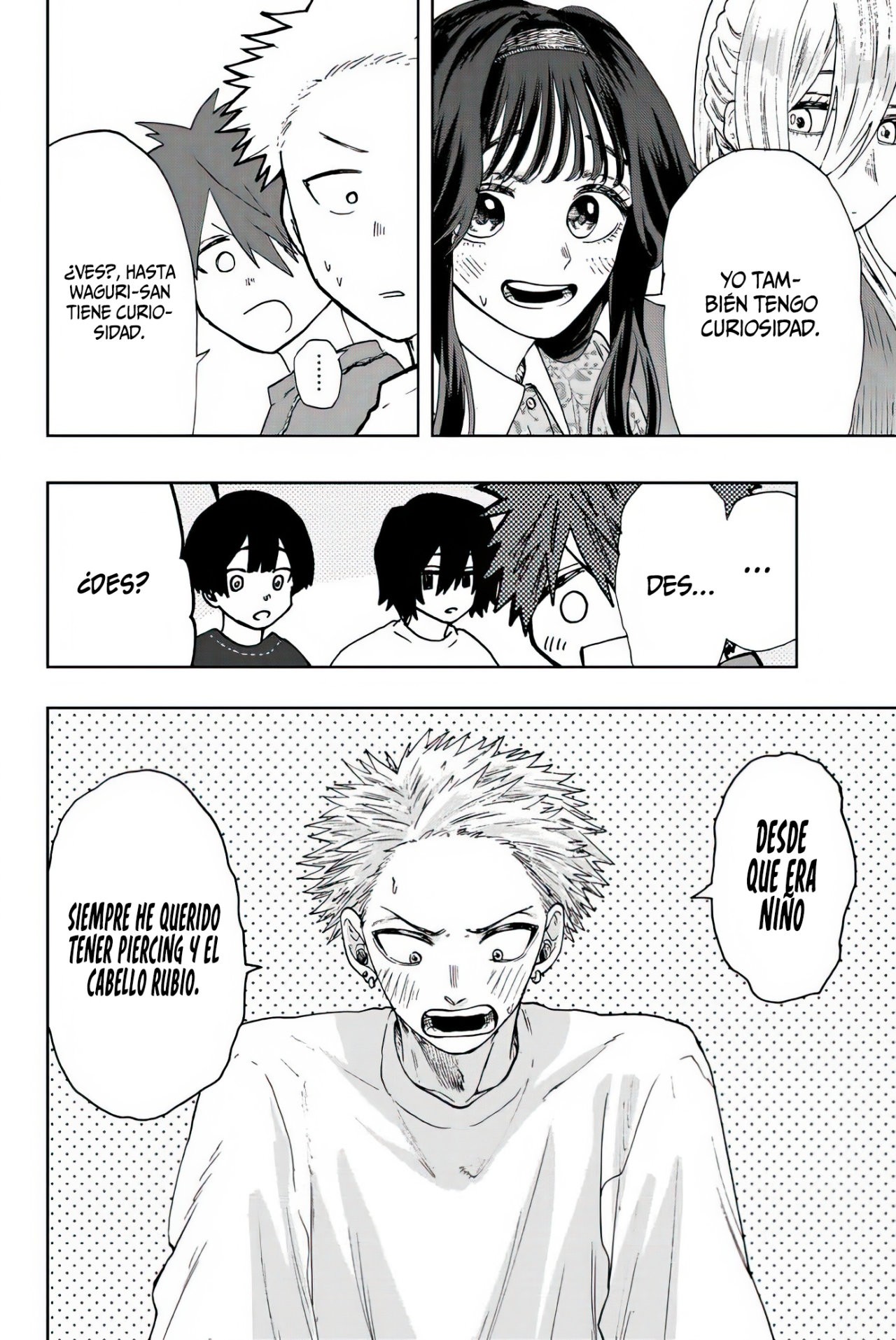 Kaoru Hana Wa Rin To Saku Capitulo 21: Rubio y con Piercings. página 15