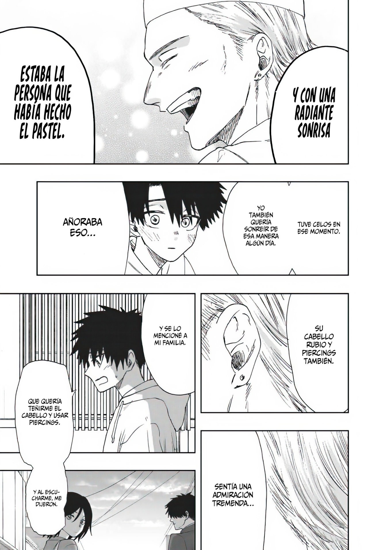 Kaoru Hana Wa Rin To Saku Capitulo 21: Rubio y con Piercings. página 18