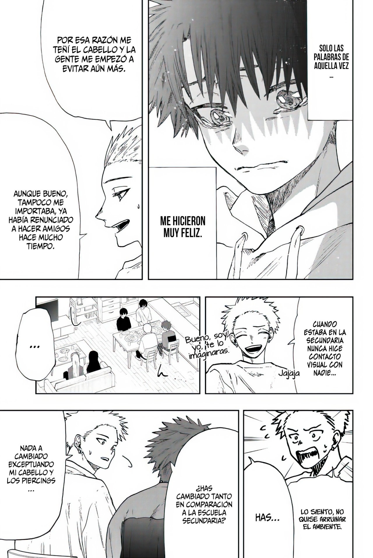 Kaoru Hana Wa Rin To Saku Capitulo 21: Rubio y con Piercings. página 20