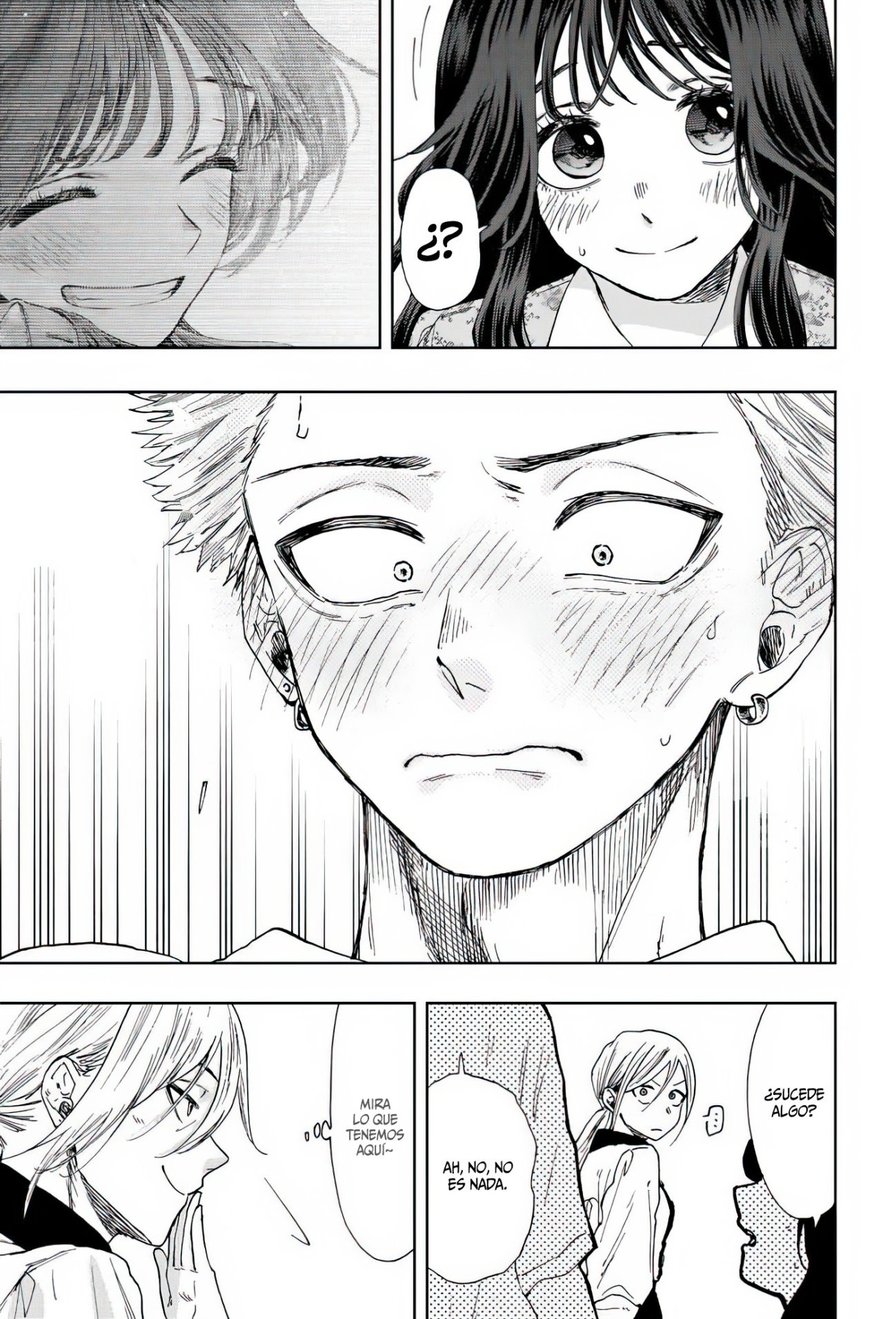 Kaoru Hana Wa Rin To Saku Capitulo 21: Rubio y con Piercings. página 8