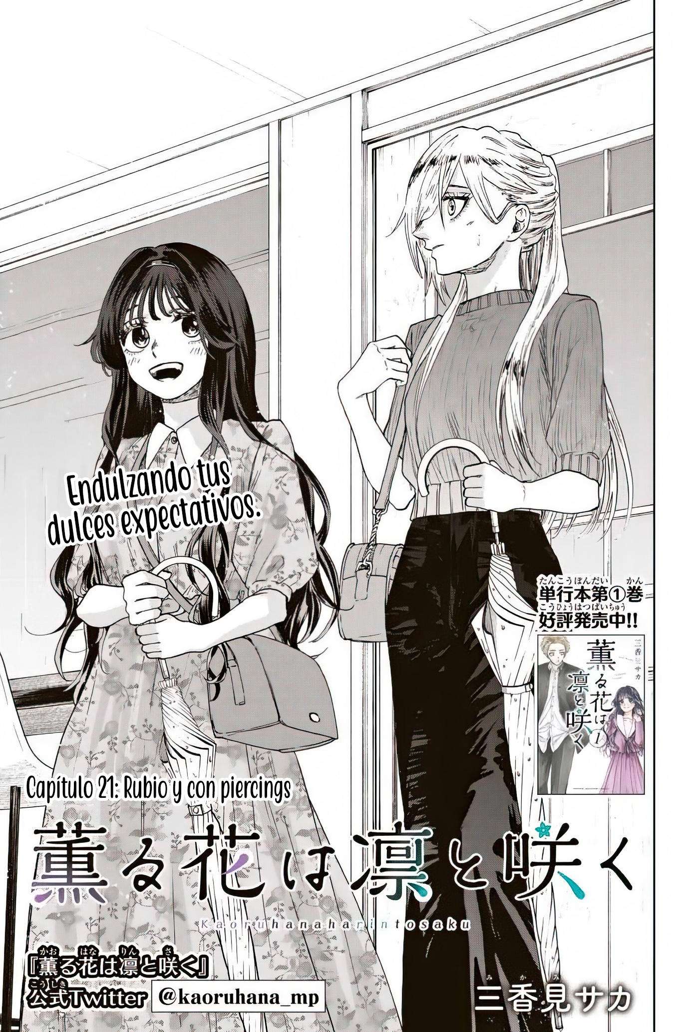 Kaoru Hana Wa Rin To Saku Capitulo 21 página 3
