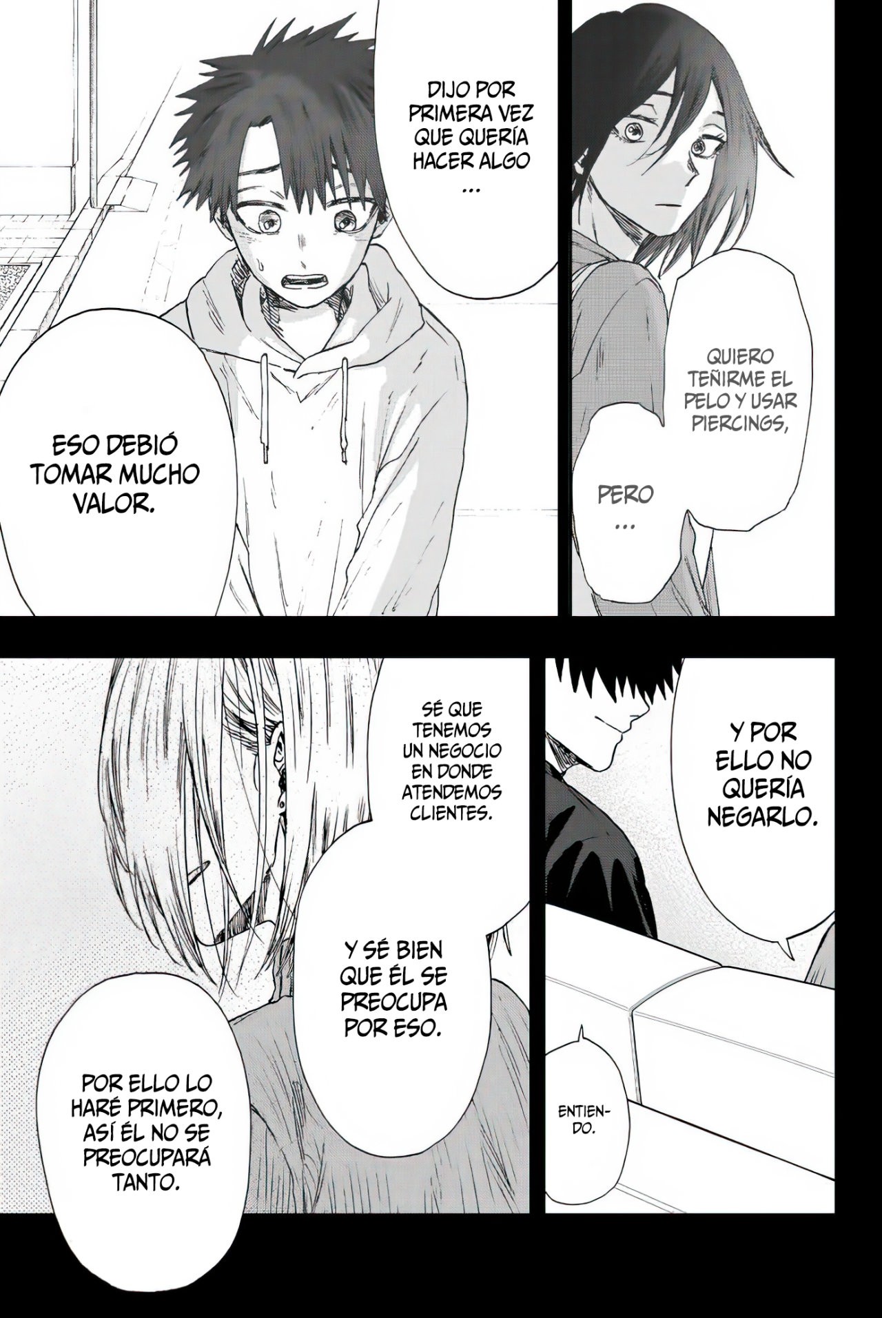 Kaoru Hana Wa Rin To Saku Capitulo 22: Corazón de Madre. página 10