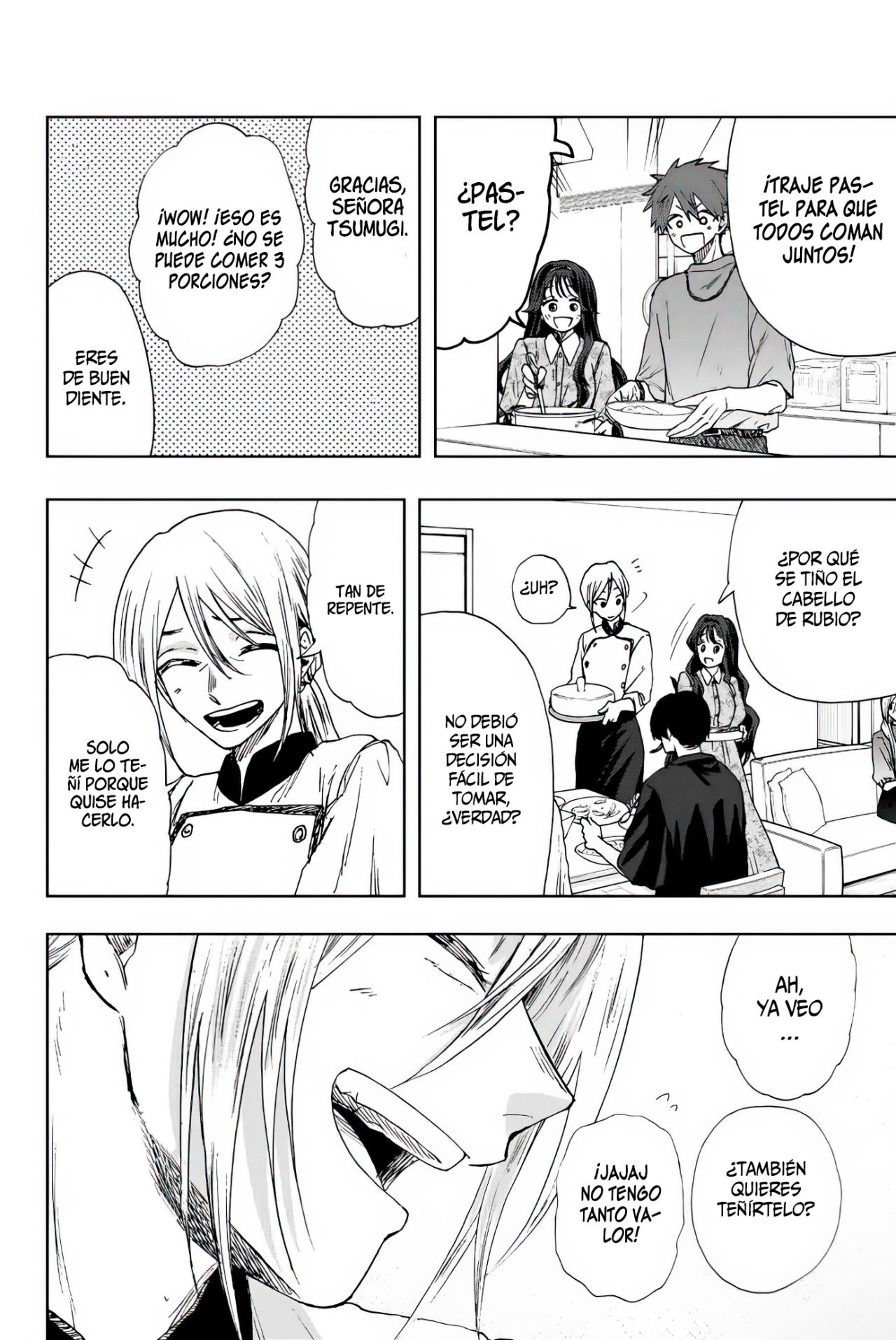 Kaoru Hana Wa Rin To Saku Capitulo 22: Corazón de Madre. página 5